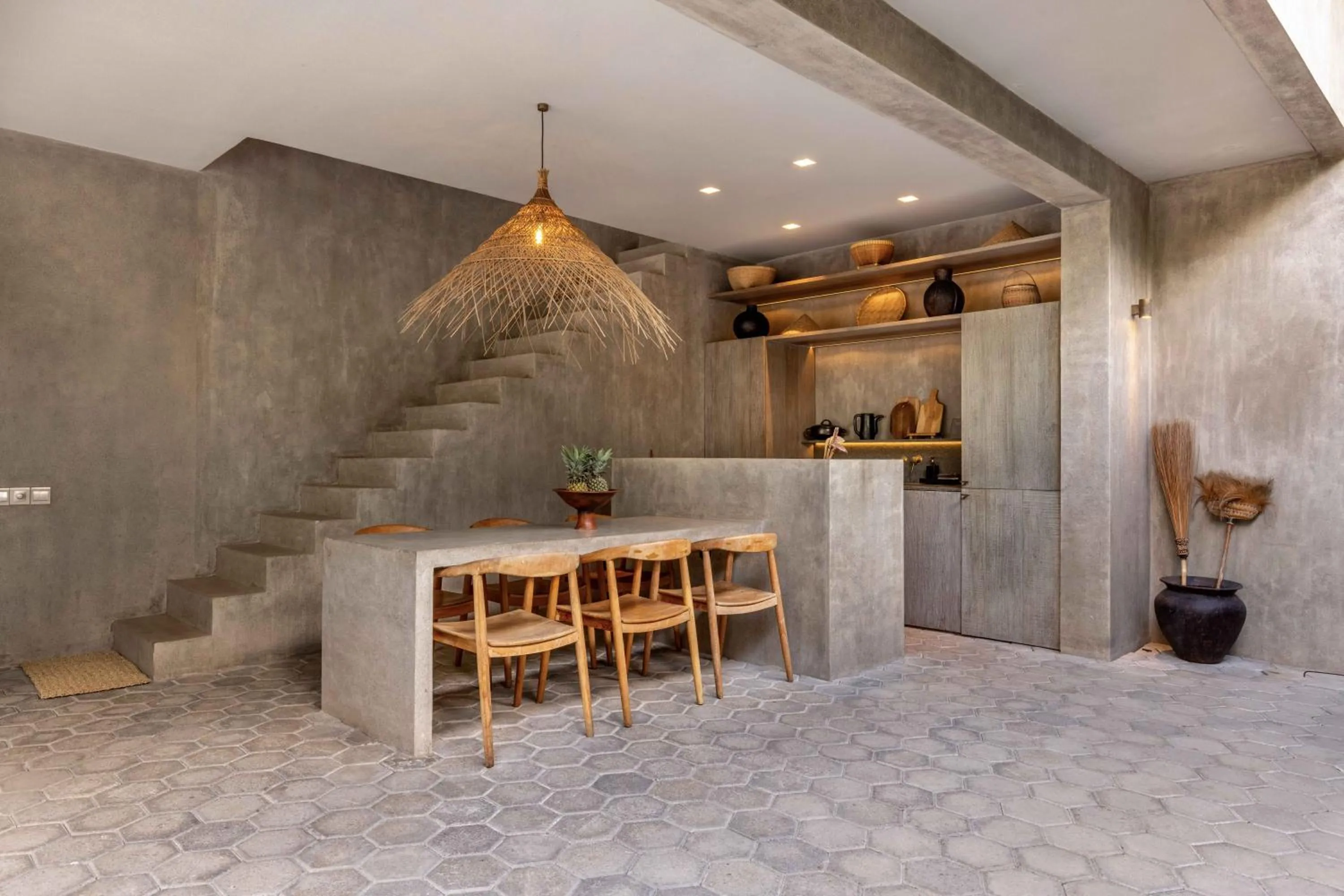 Kitchen or kitchenette in The Konkret Lombok