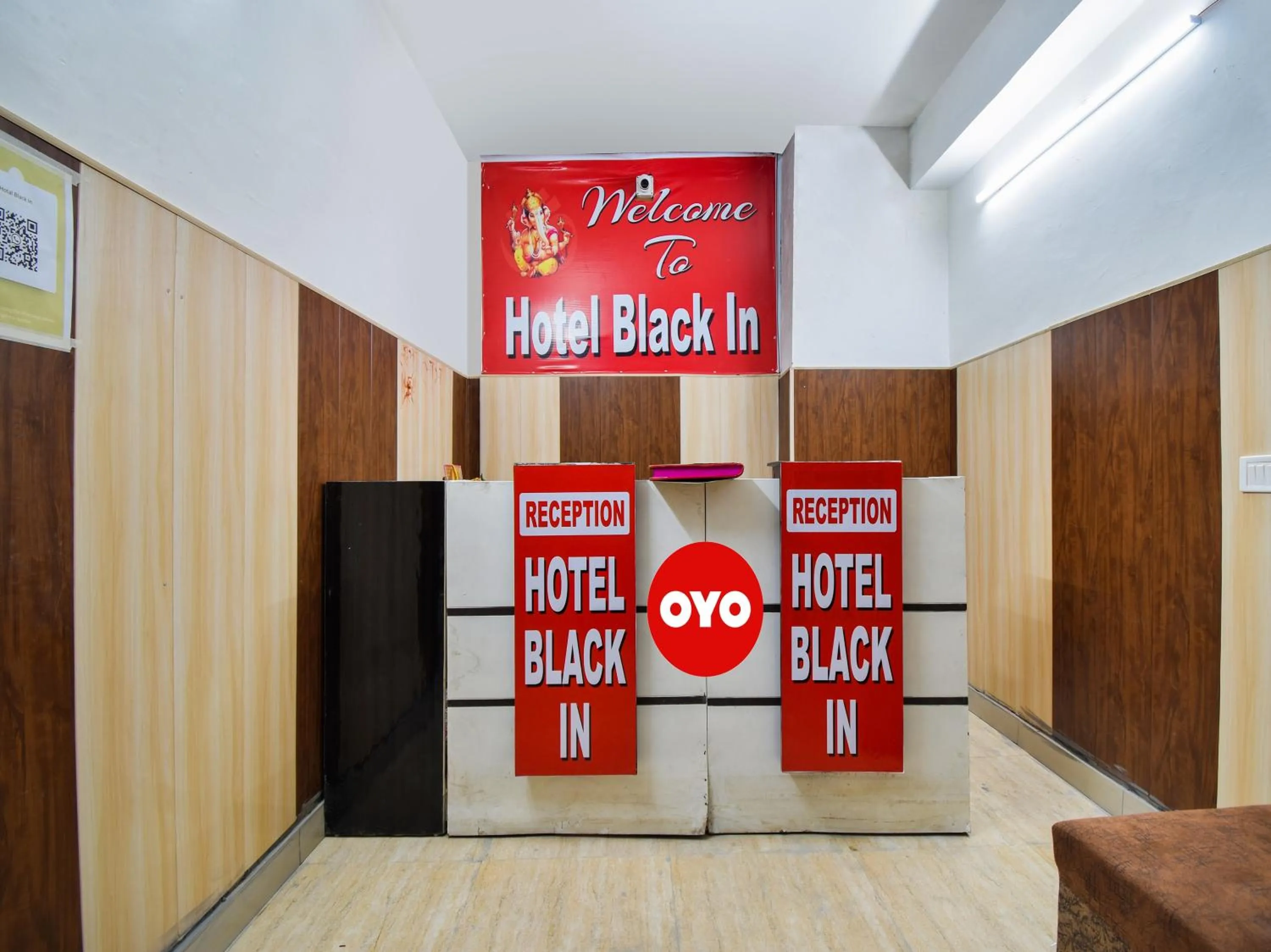 Lobby or reception in Hotel O Black Inn