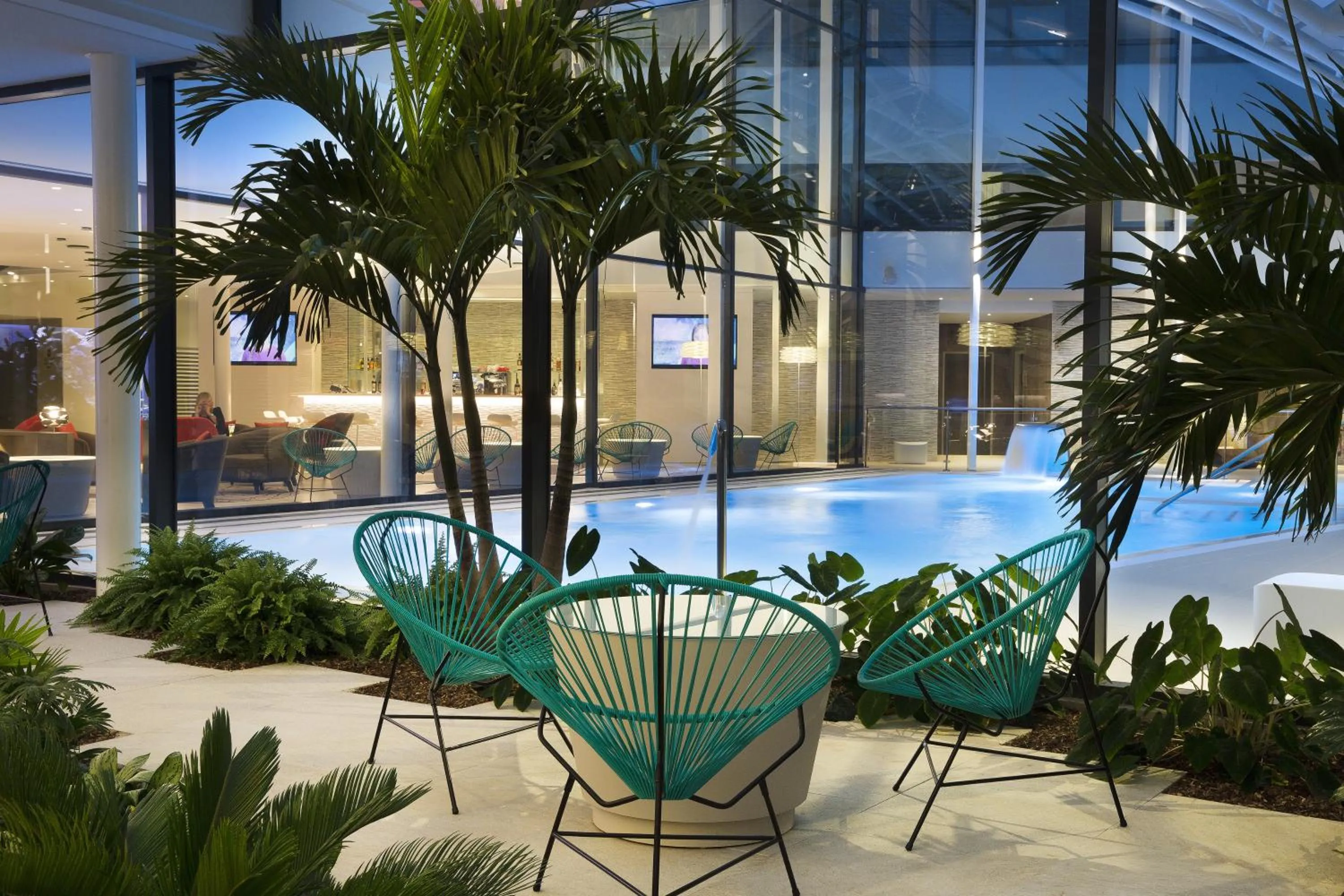 Swimming pool in Oceania Paris Roissy CDG