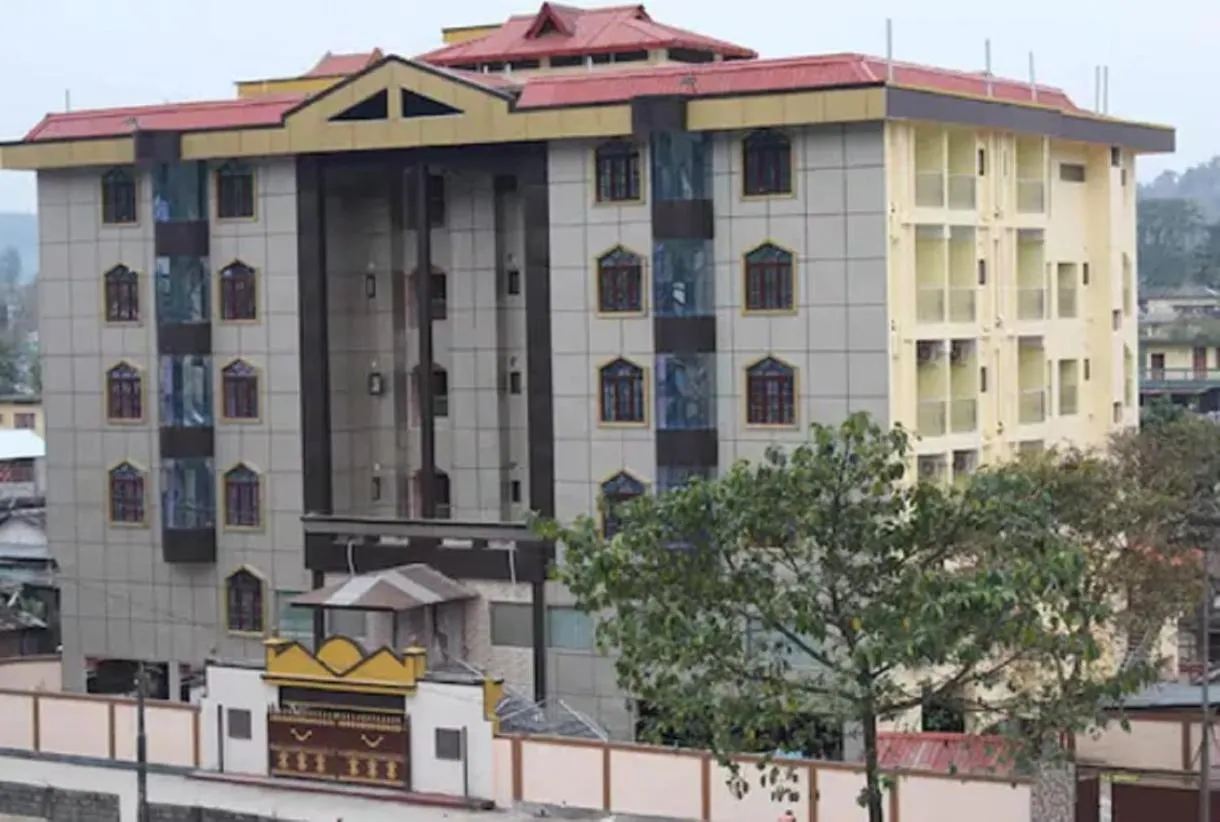 Property building in Hotel Rising Sun