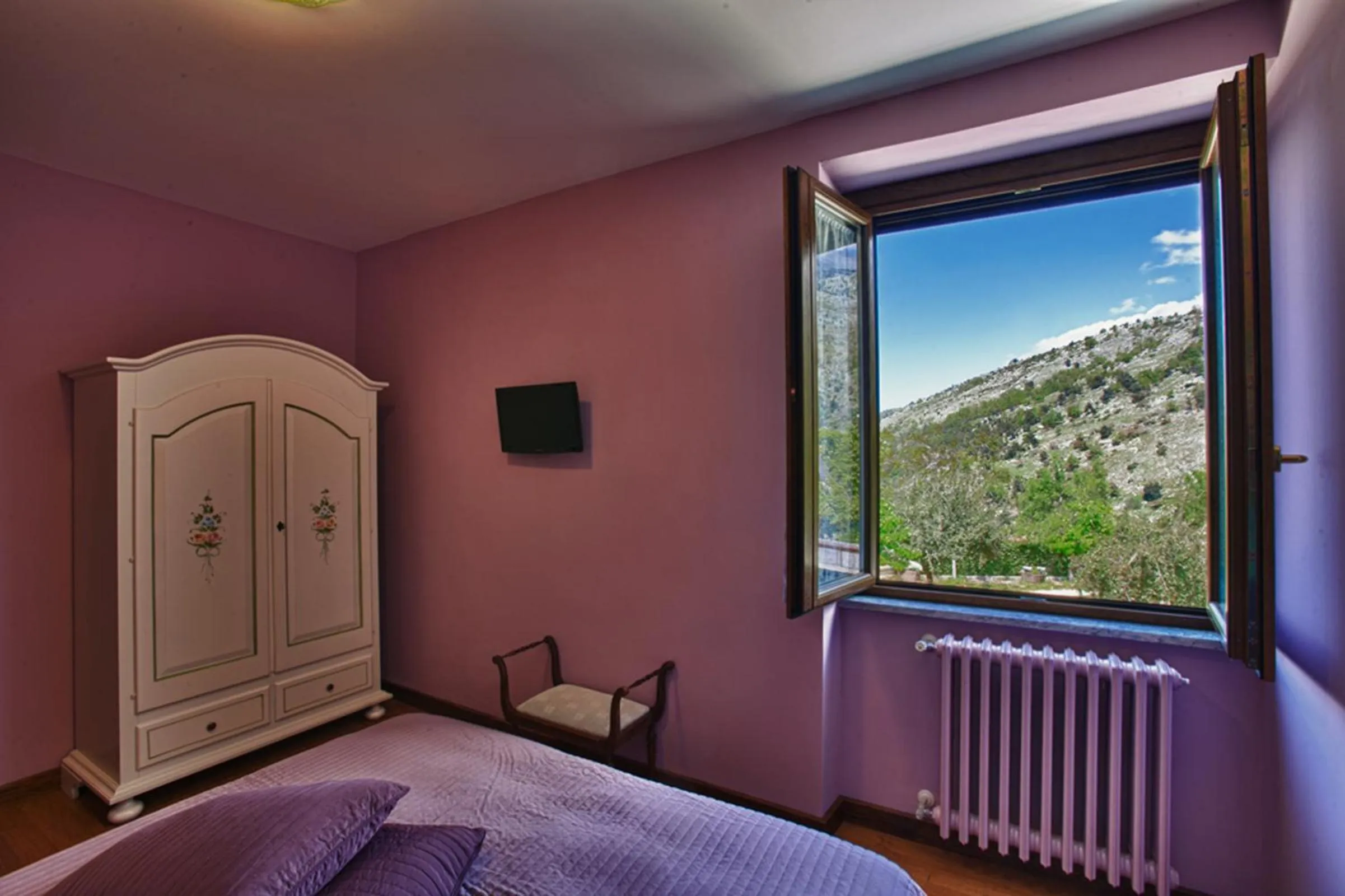 Shower, Bed in B&B Al Colle