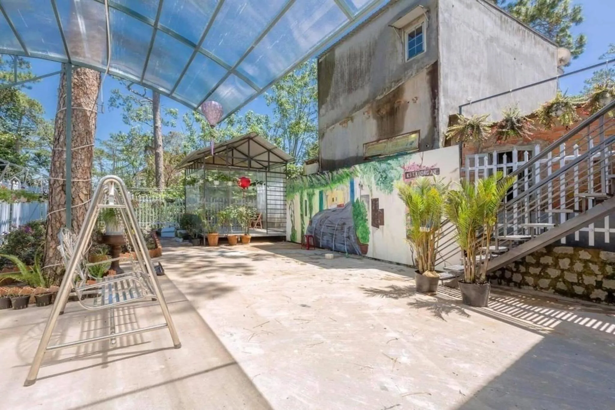 Garden in Trường An Hotel