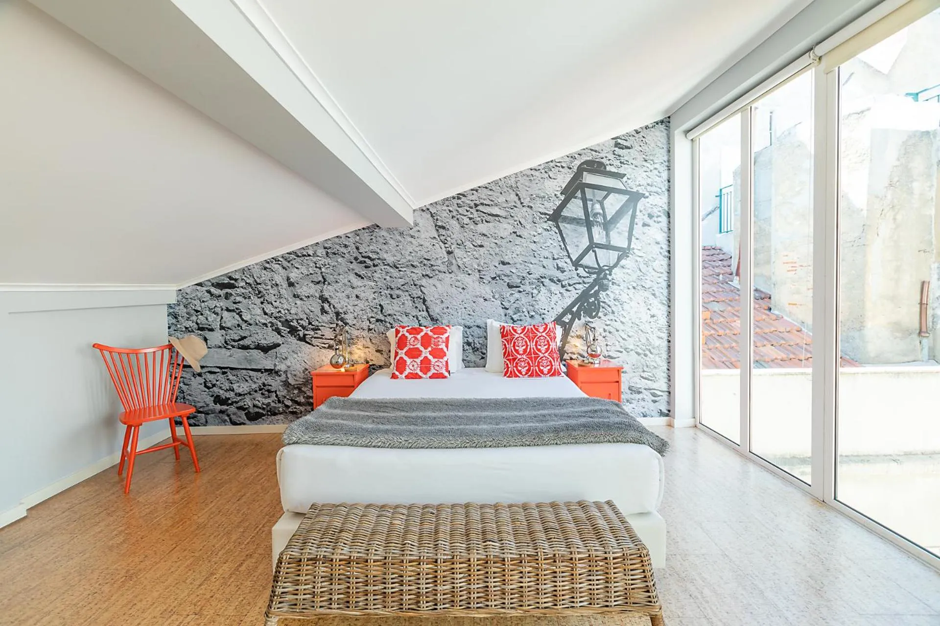 Bed in Emporium Lisbon Suites