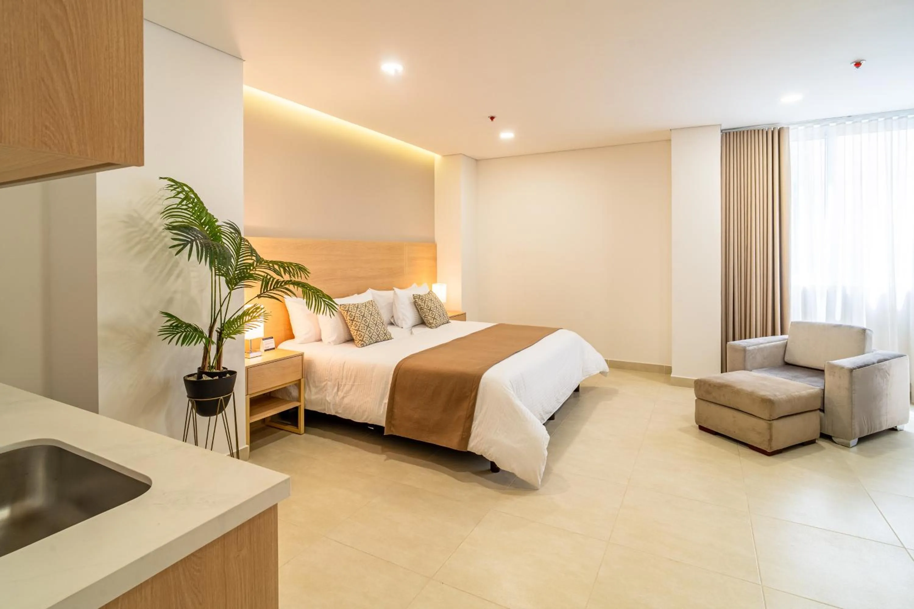 Bed in Hotel San Martin Popayan