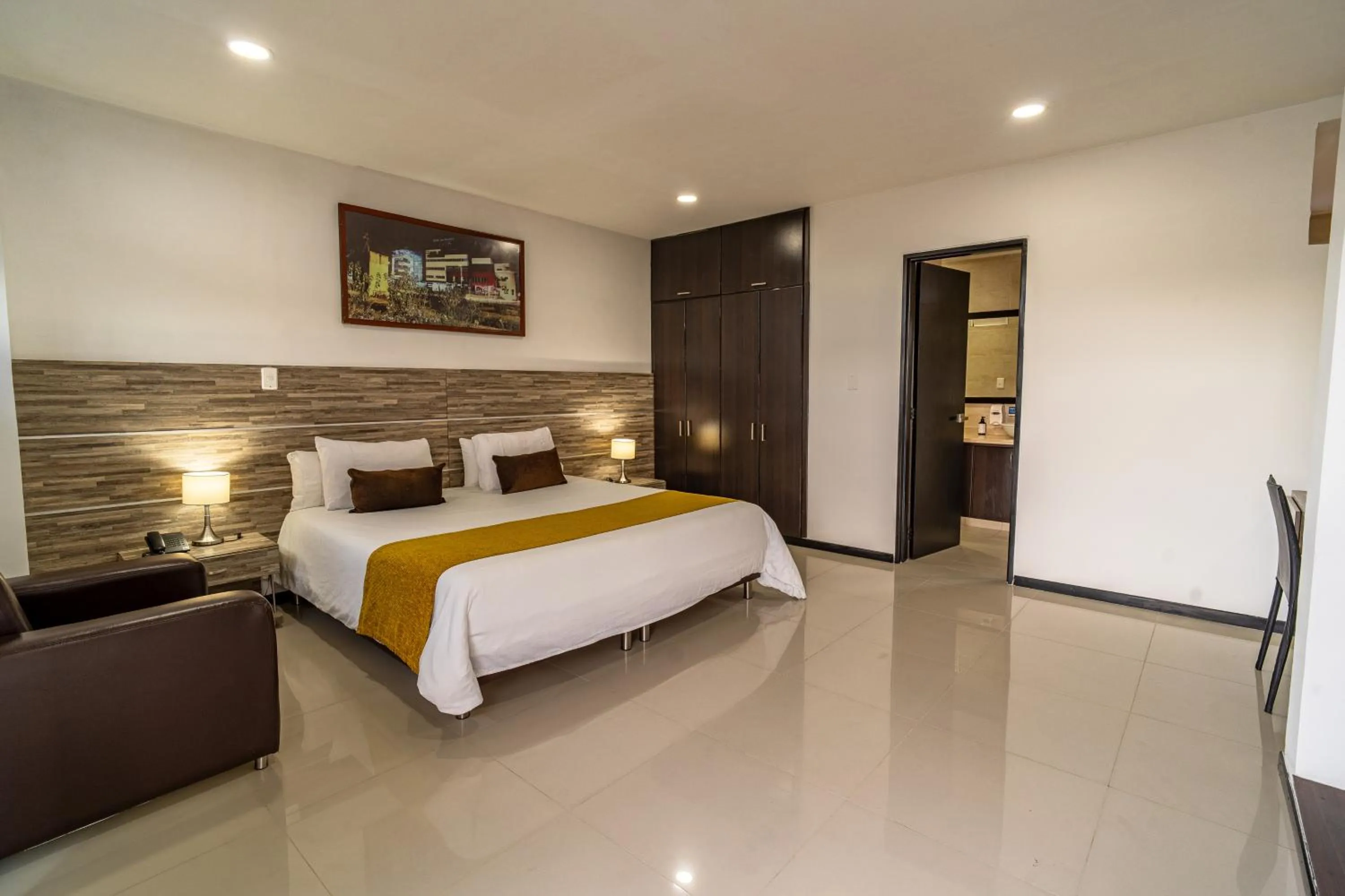 Bed in Hotel San Martin Popayan