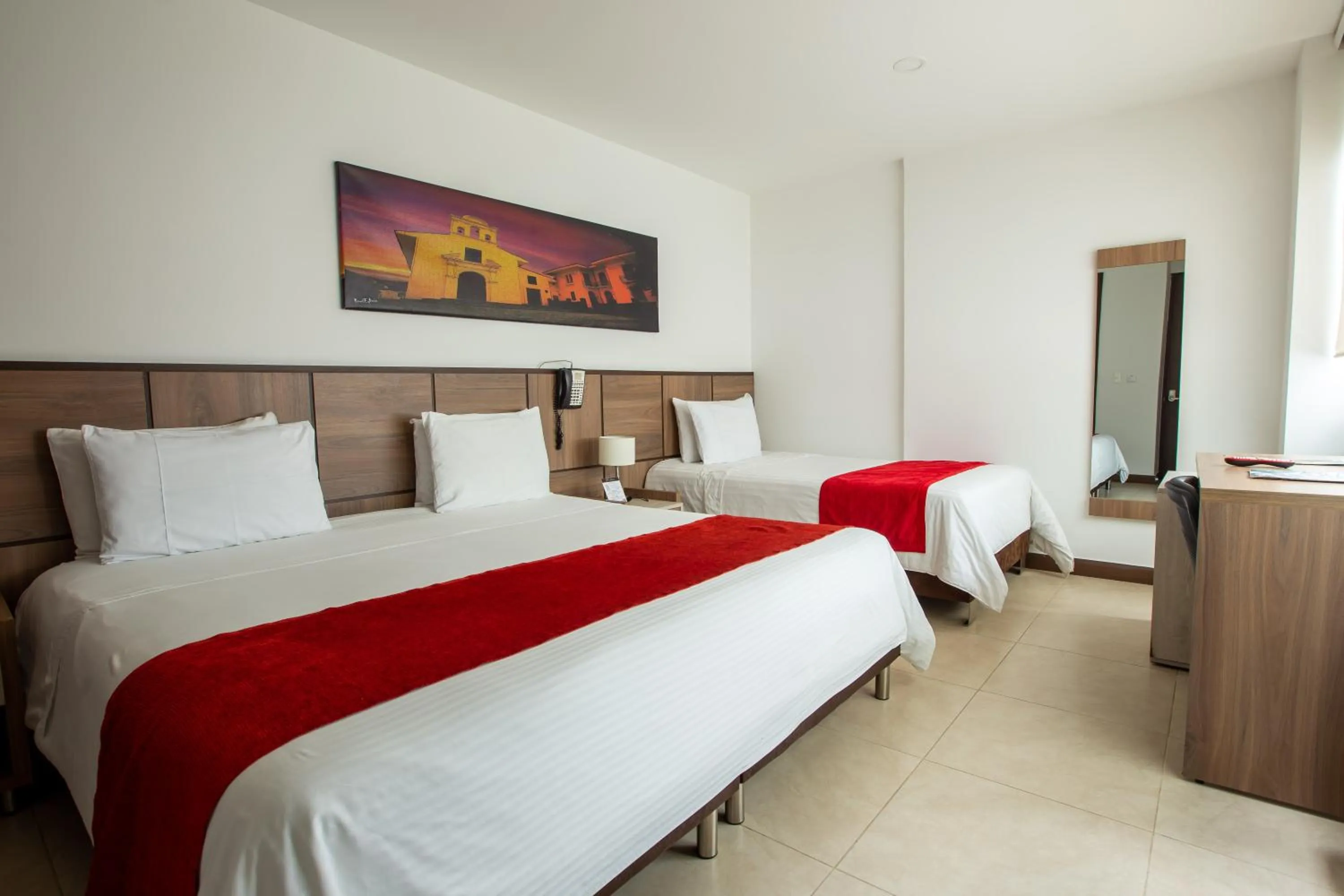 Bed in Hotel San Martin Popayan