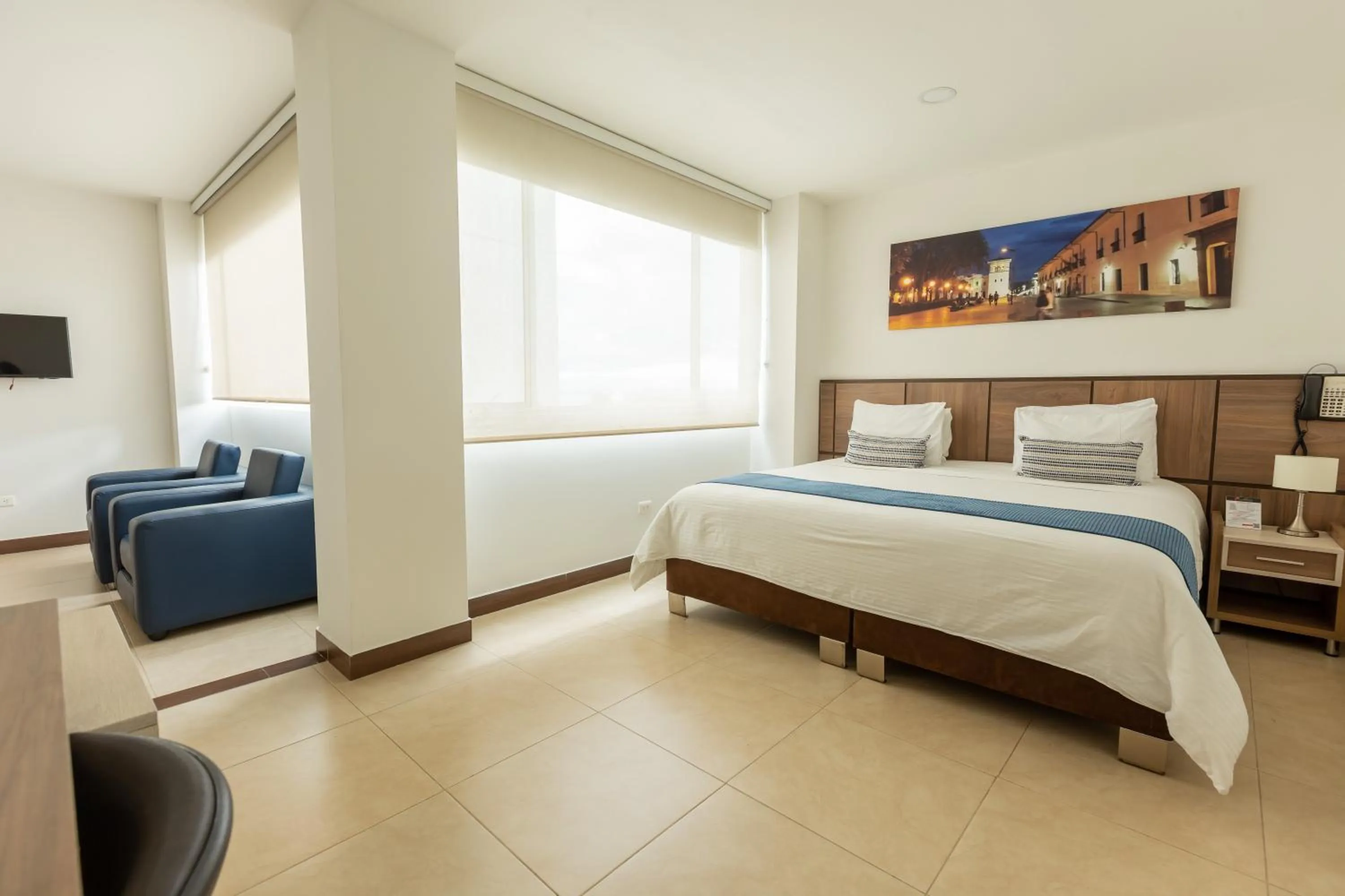 Bed in Hotel San Martin Popayan