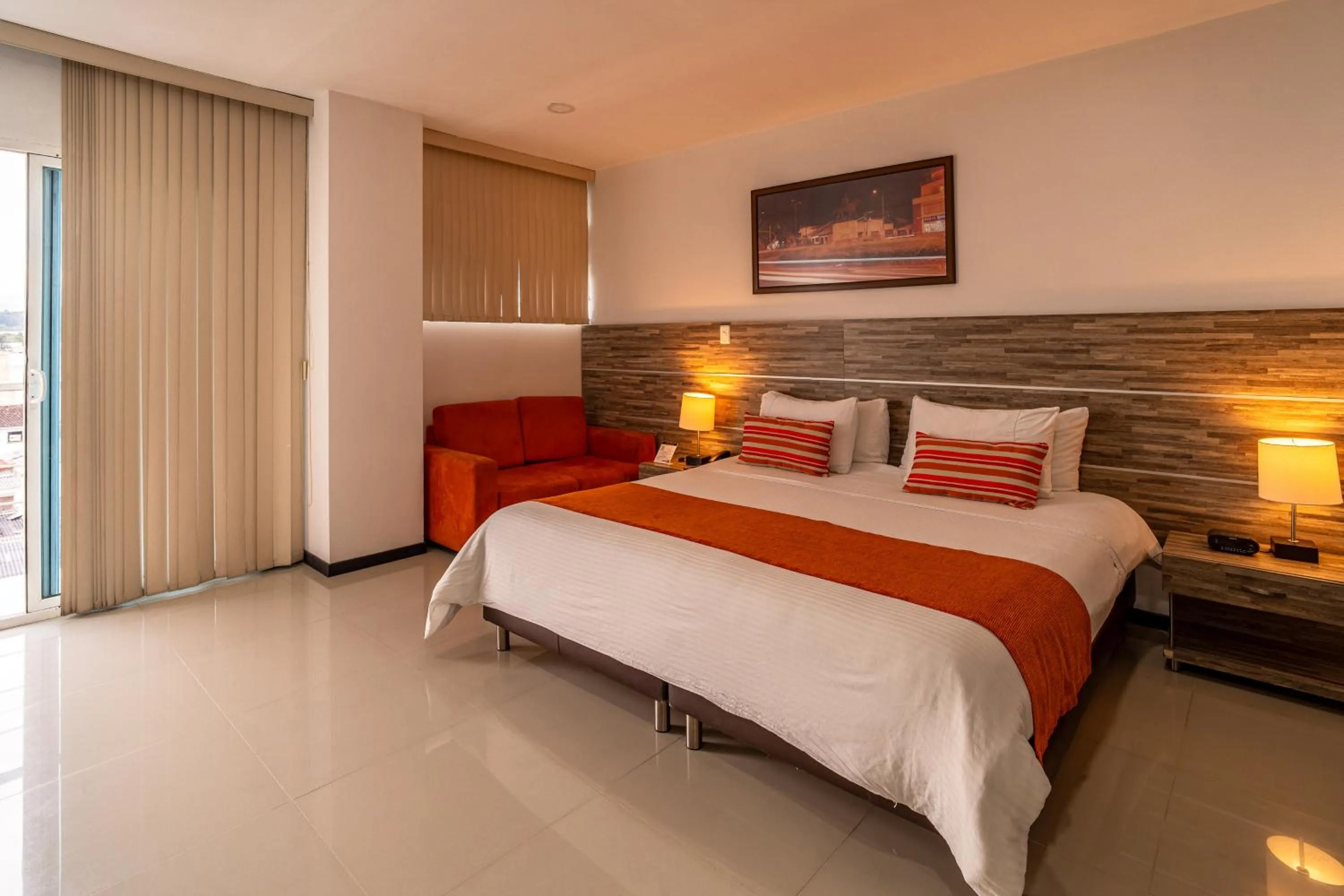 Bed in Hotel San Martin Popayan