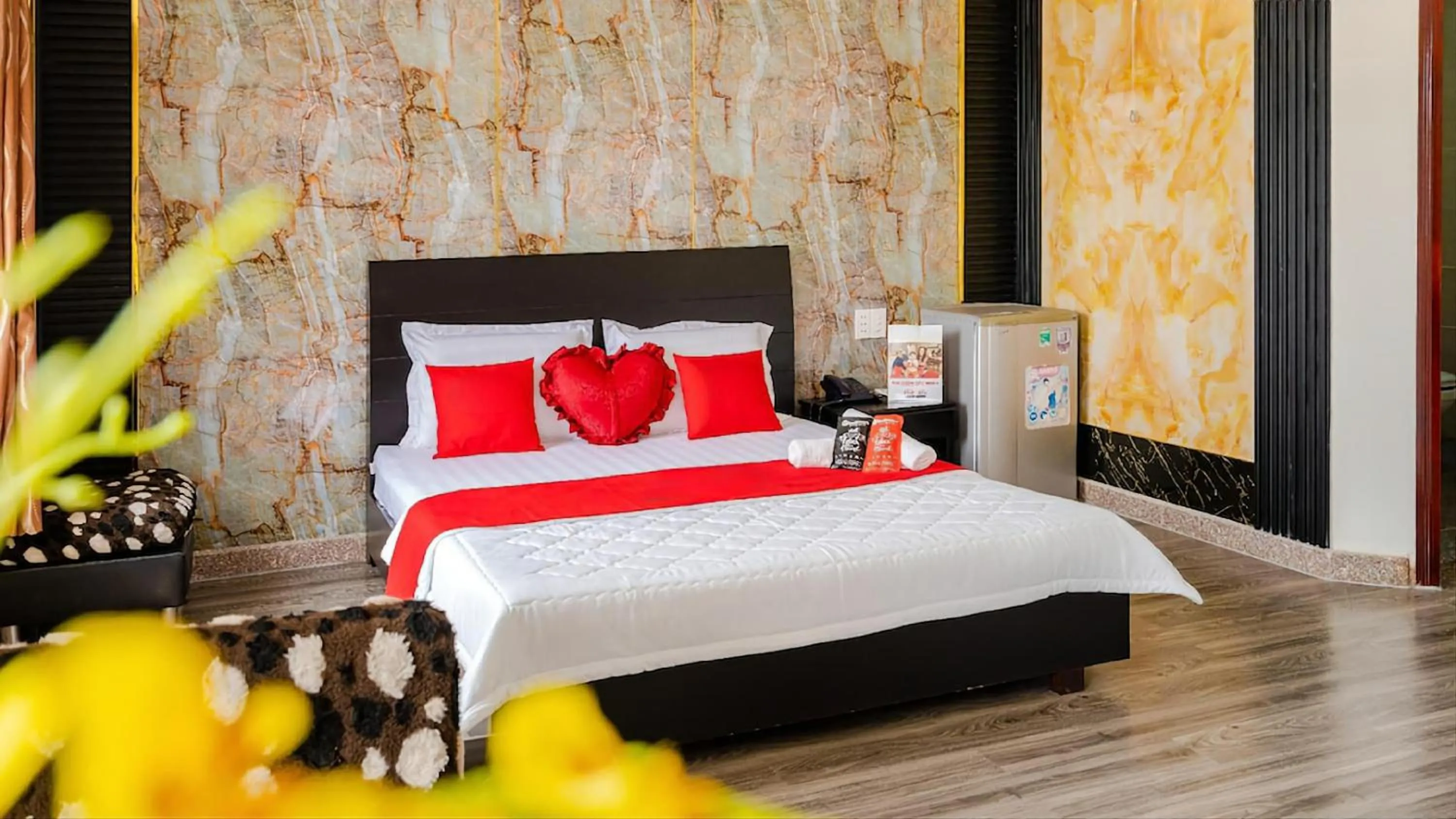 Bed in Tahami Hotel Thu Duc