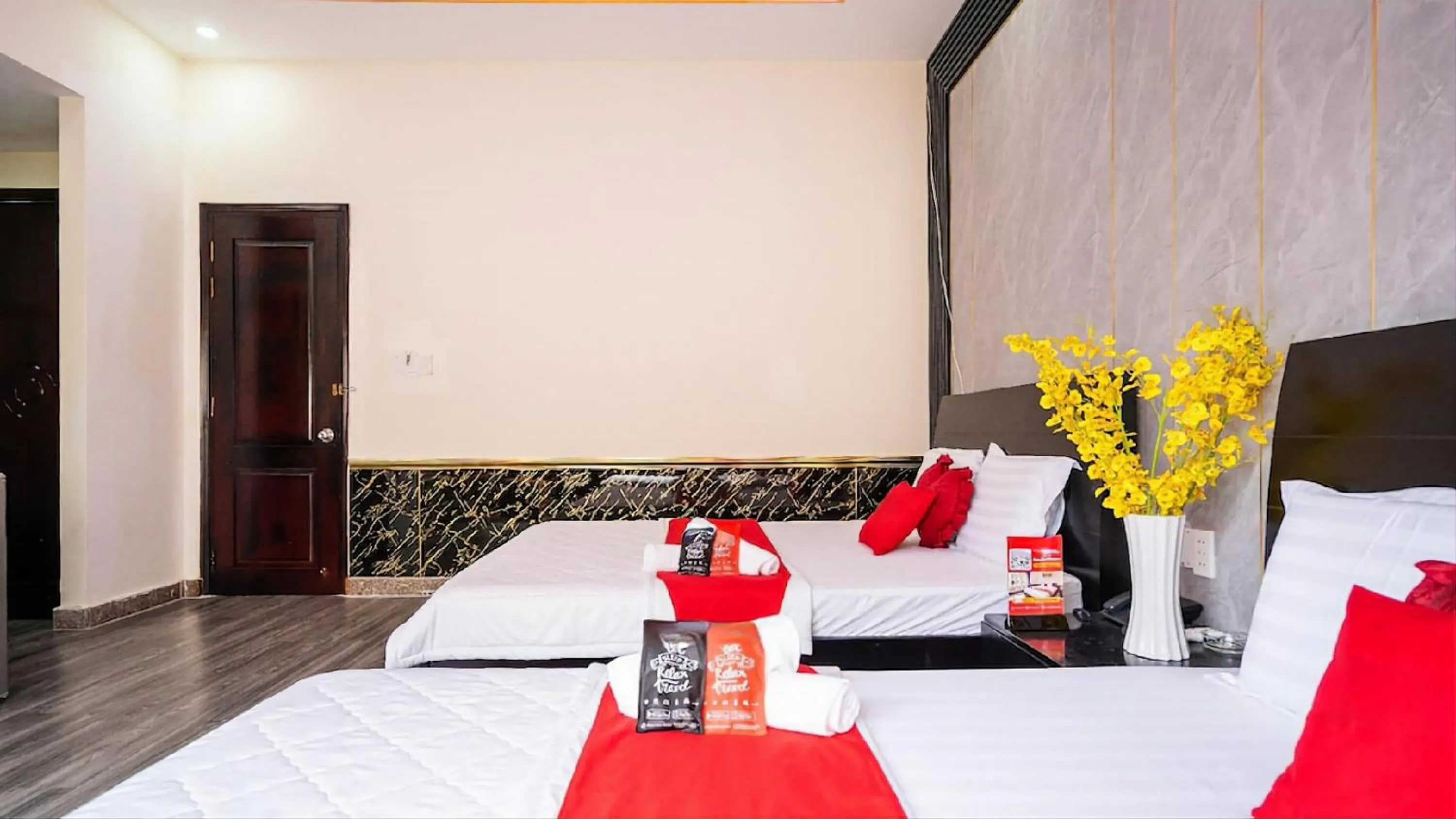 Bedroom, Bed in Tahami Hotel Thu Duc