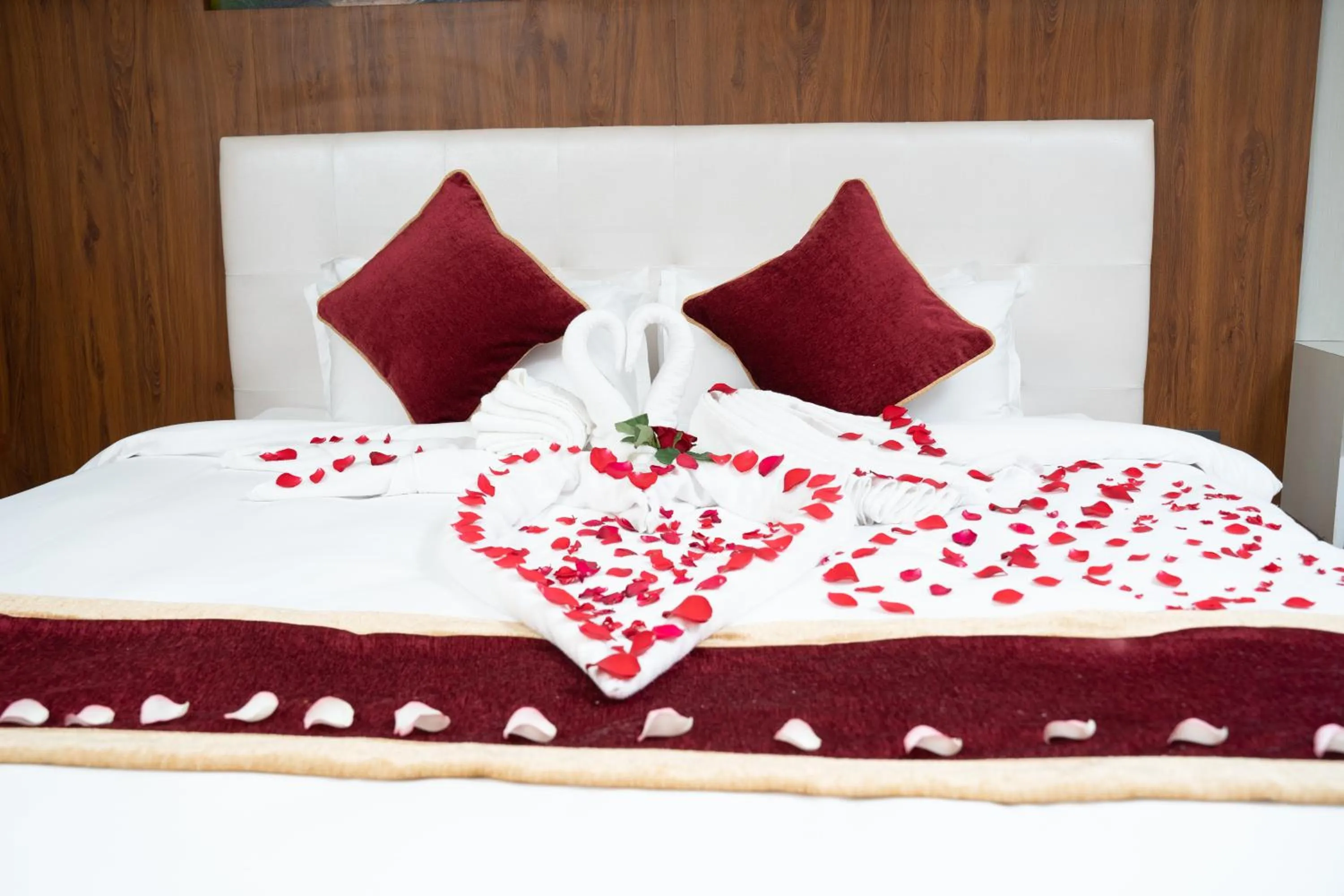 Bed in Hotel Palazzo