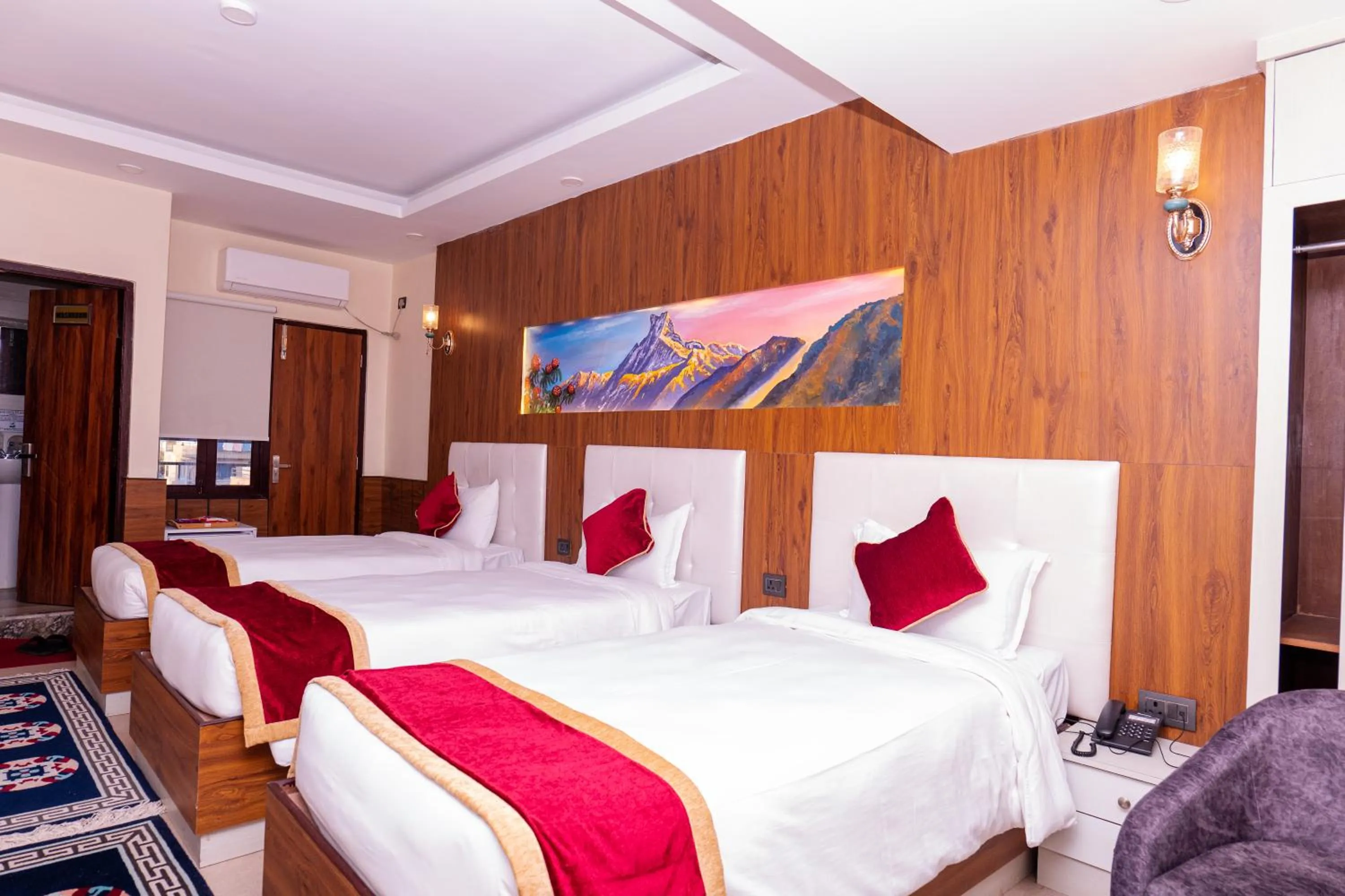 Bed in Hotel Palazzo