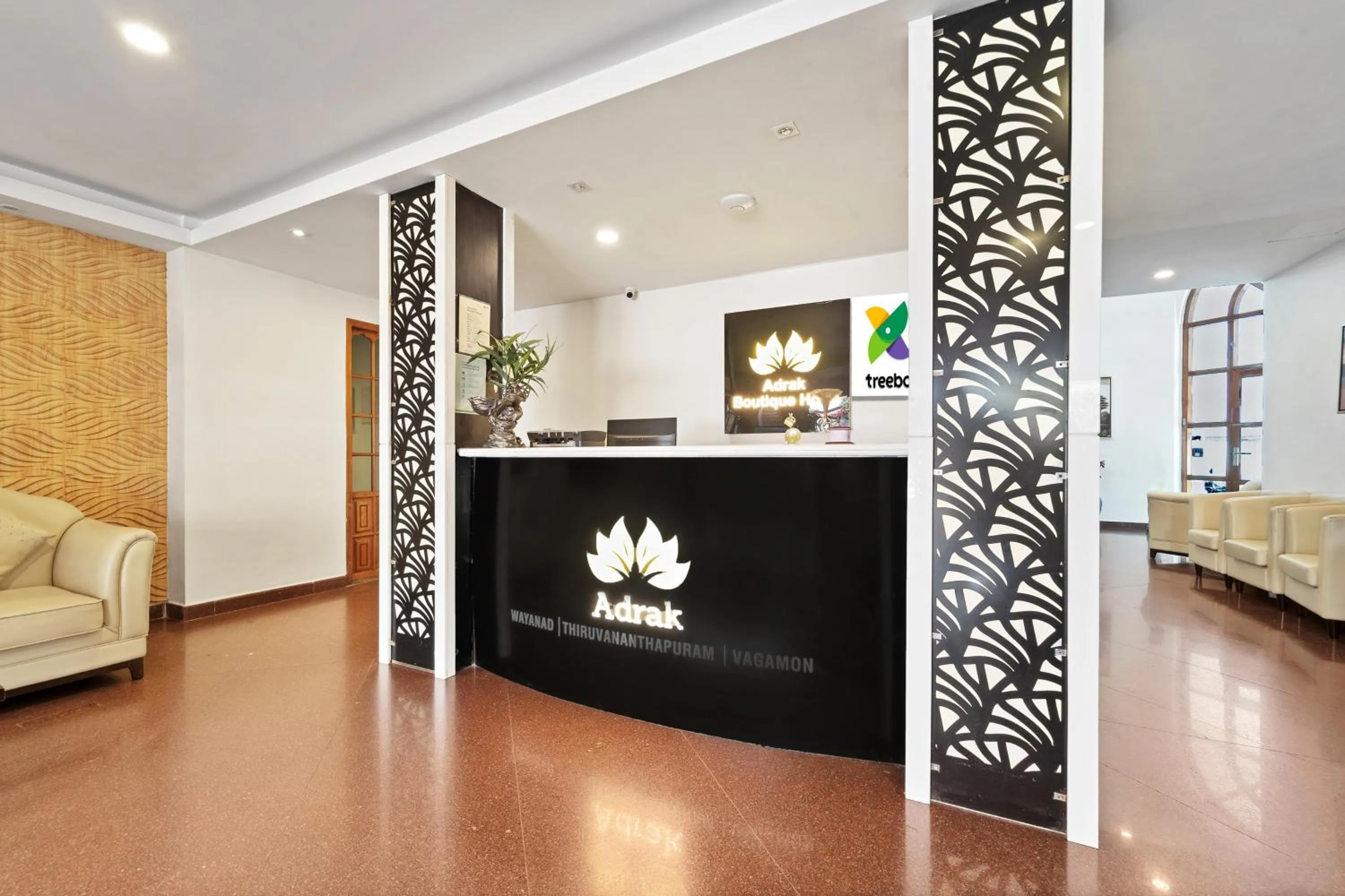 Lobby or reception in Treebo Adrak