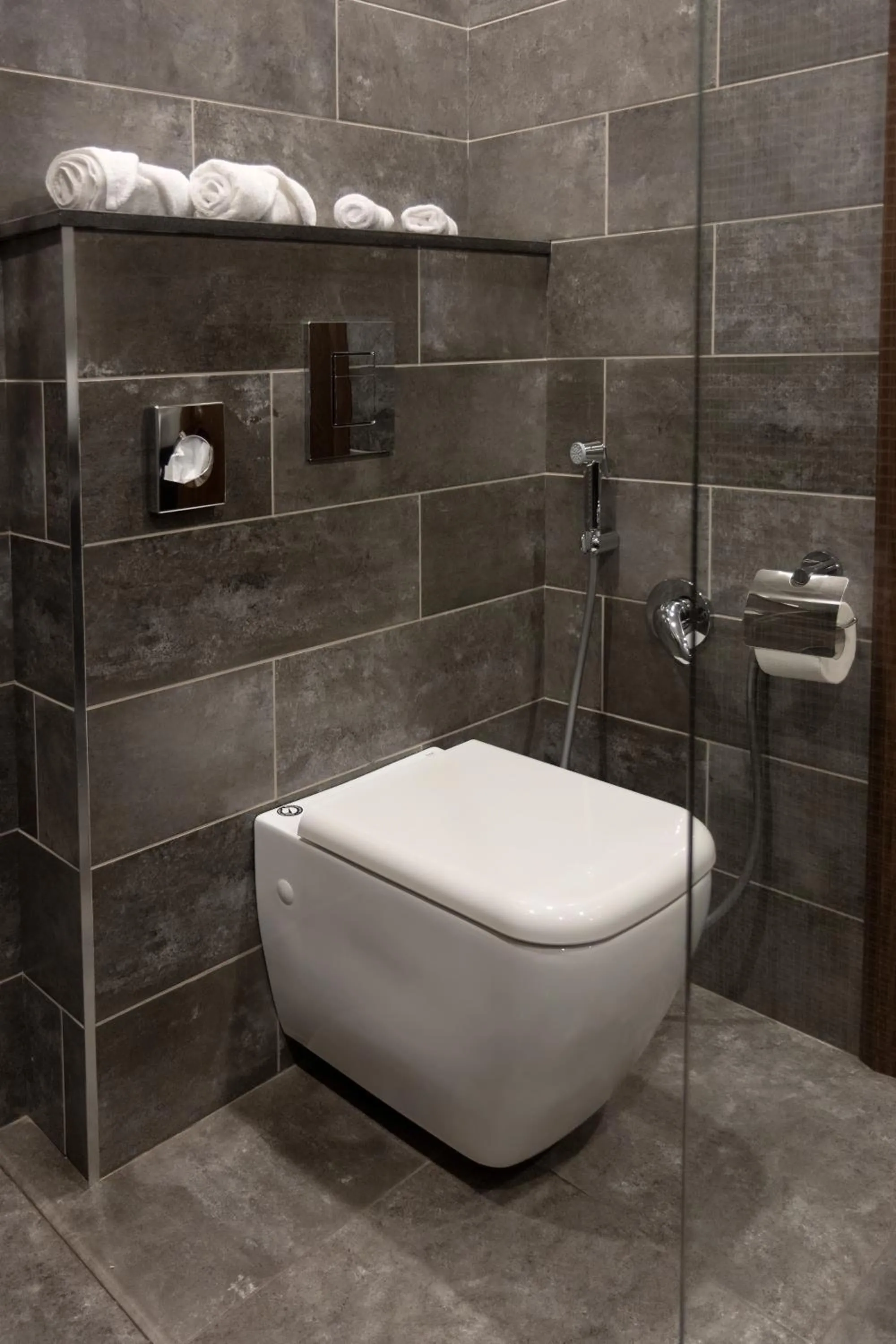 Shower in Orienta Hotel Gyumri