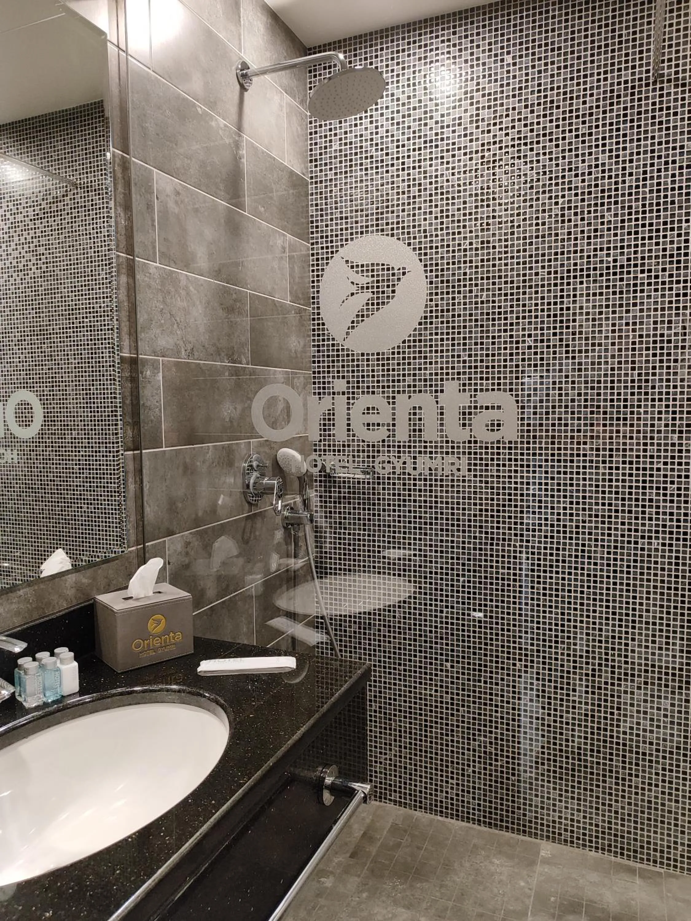 Shower in Orienta Hotel Gyumri