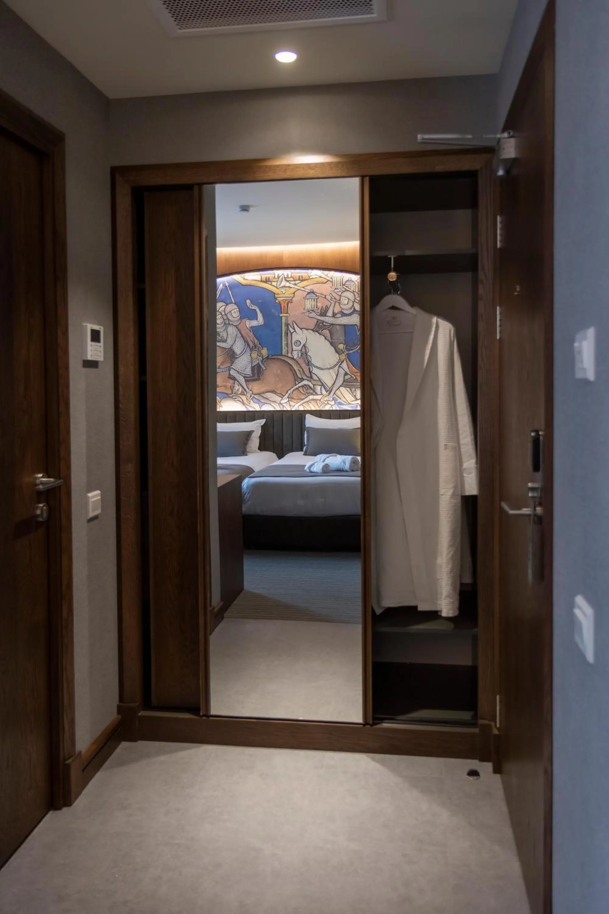 Bed in Orienta Hotel Gyumri