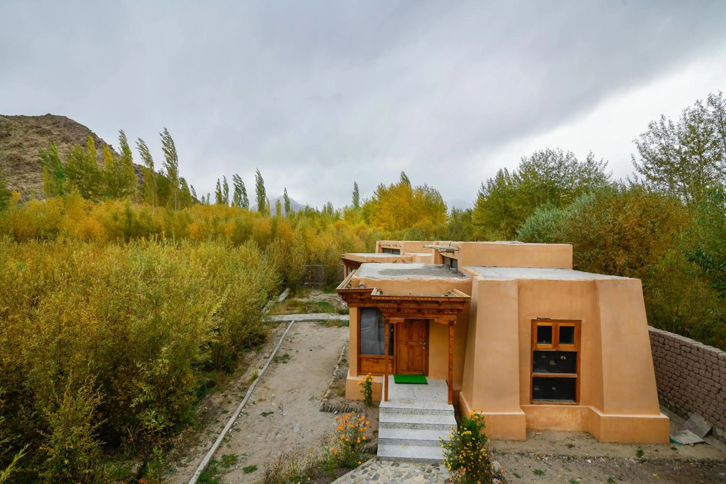 Property Building in Thiksay Organic Resort