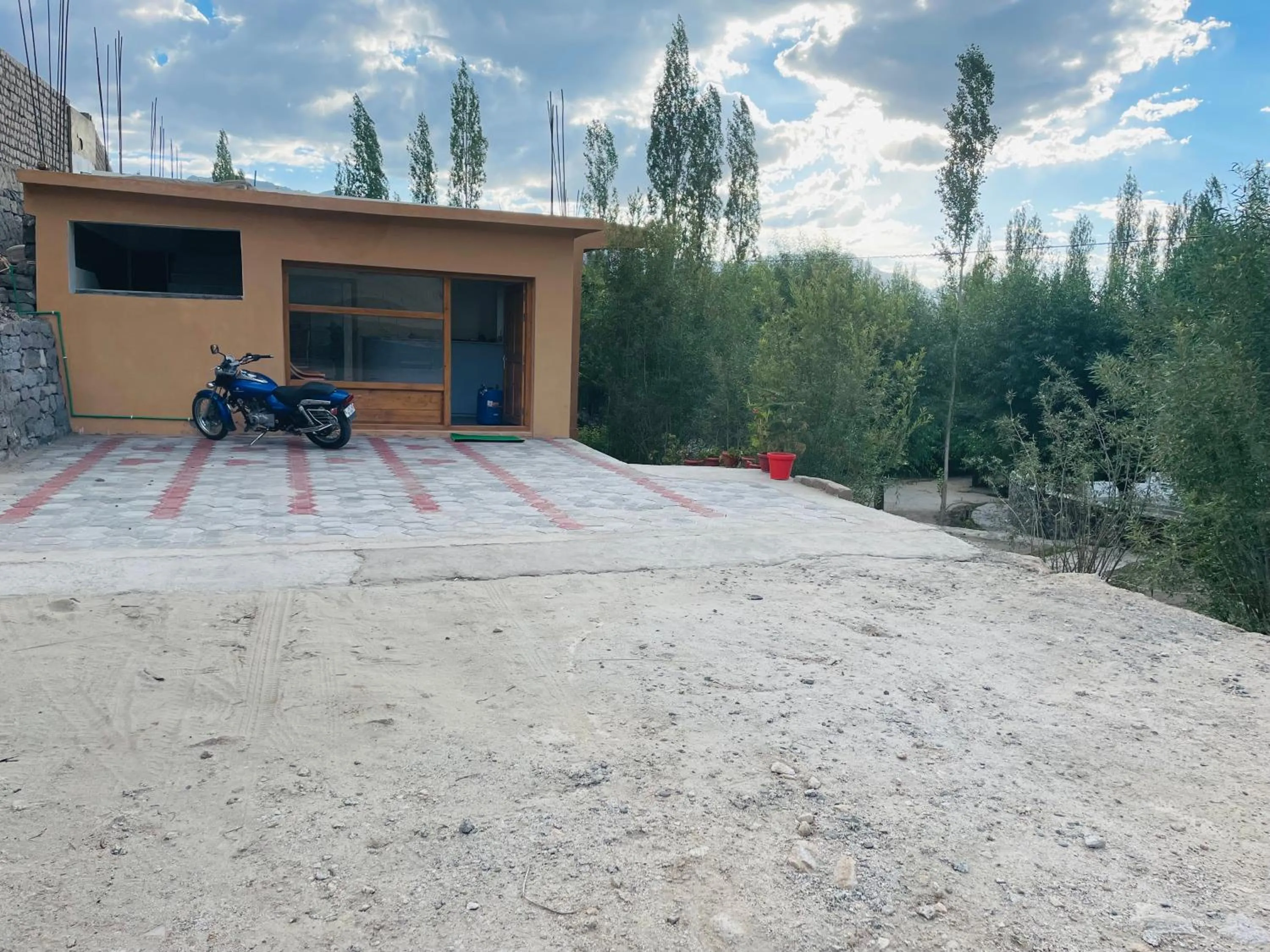 Natural landscape in Thiksay Organic Resort and Retreat