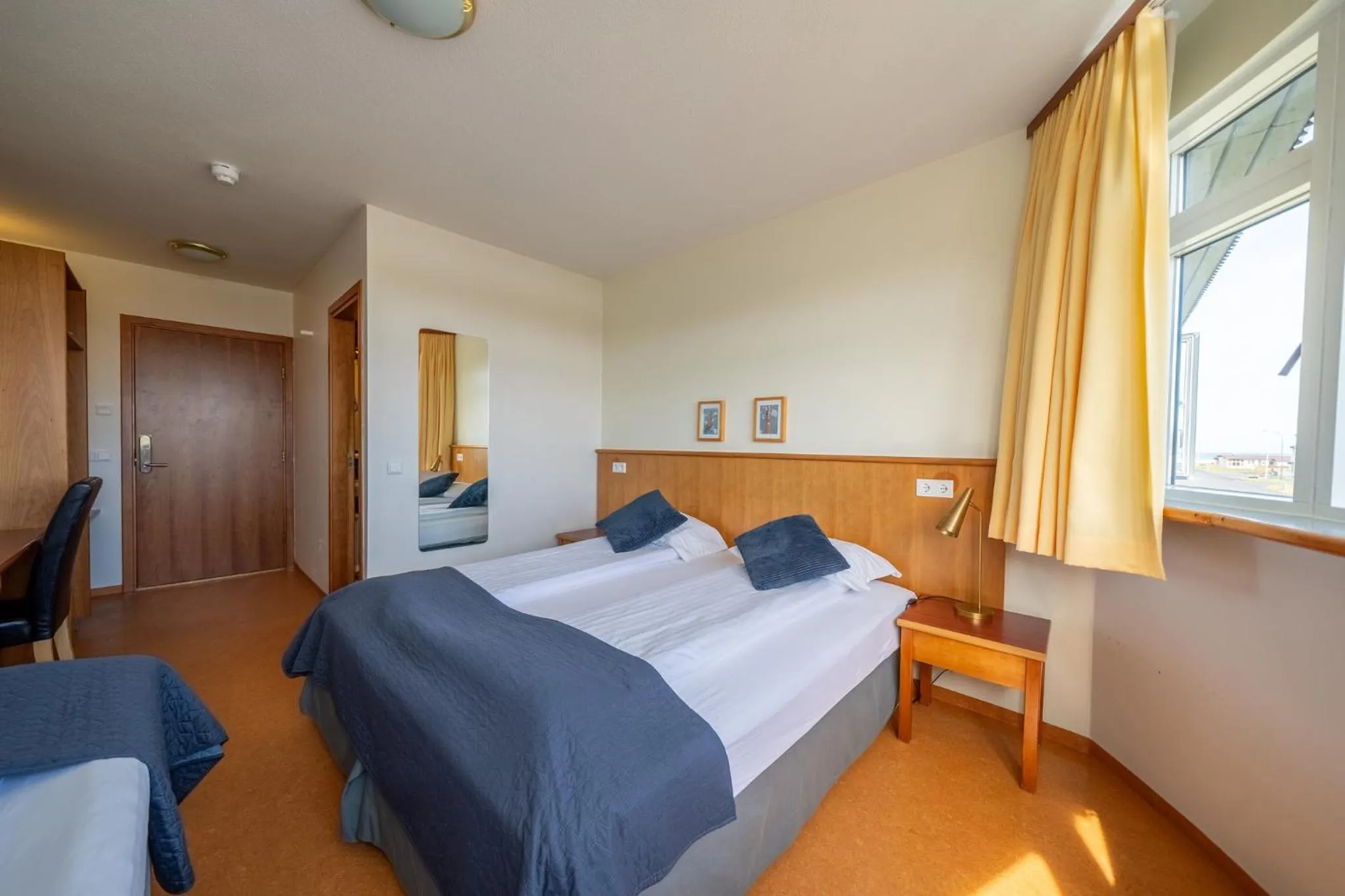 Bedroom, Bed in Adventure Hotel Hellissandur