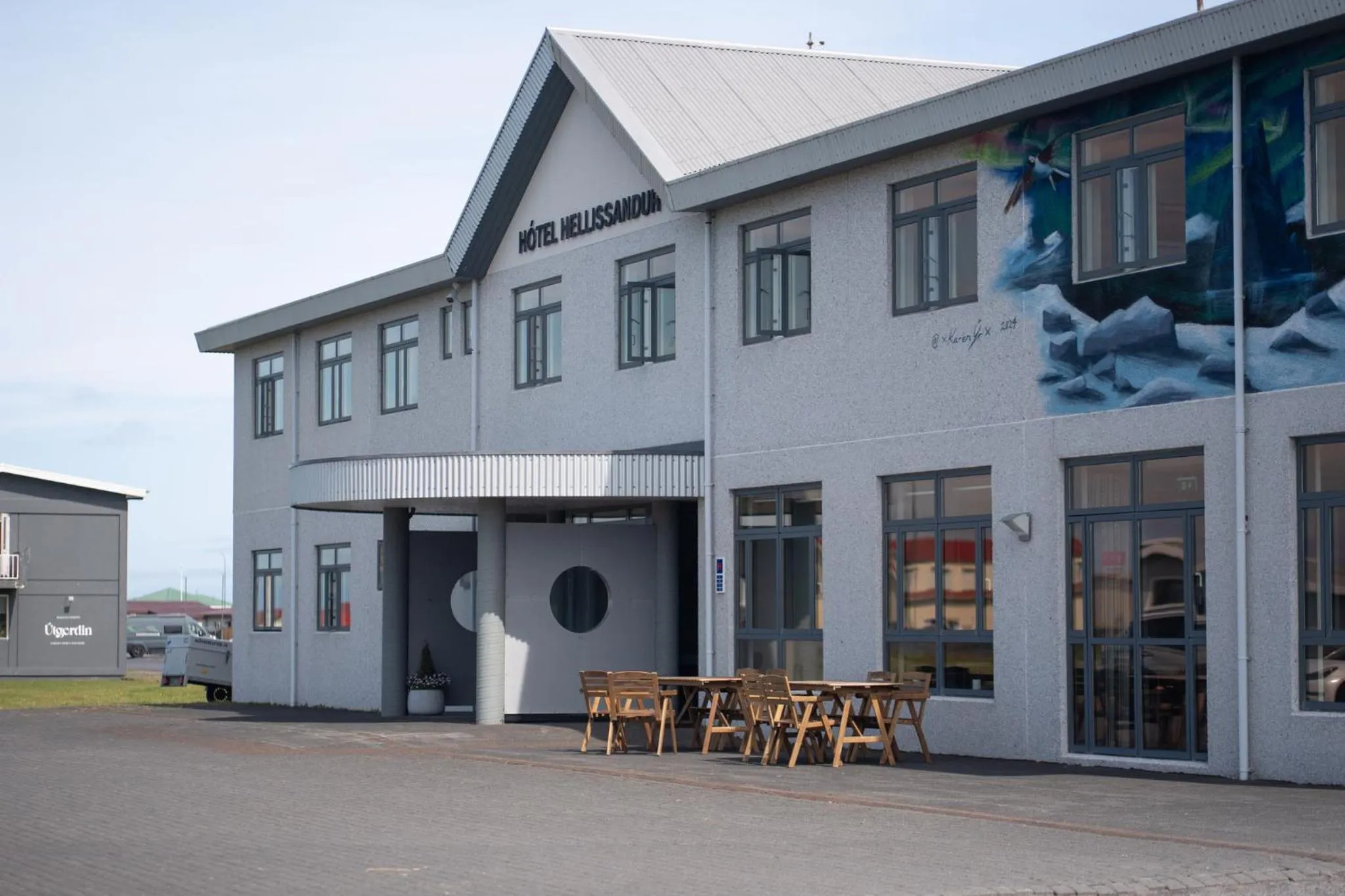 Property building in Adventure Hotel Hellissandur