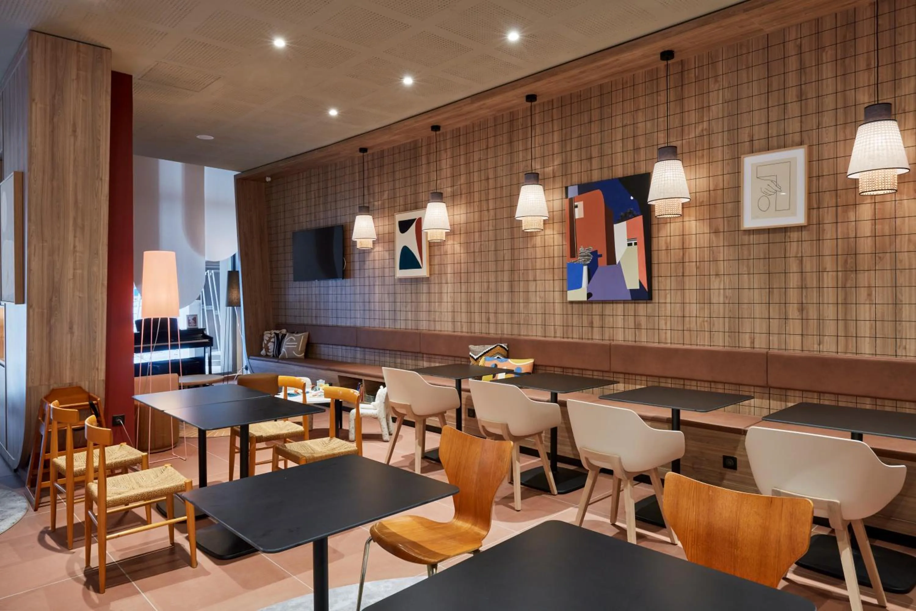 Living room in Aparthotel Adagio Original Toulouse Centre La Grave