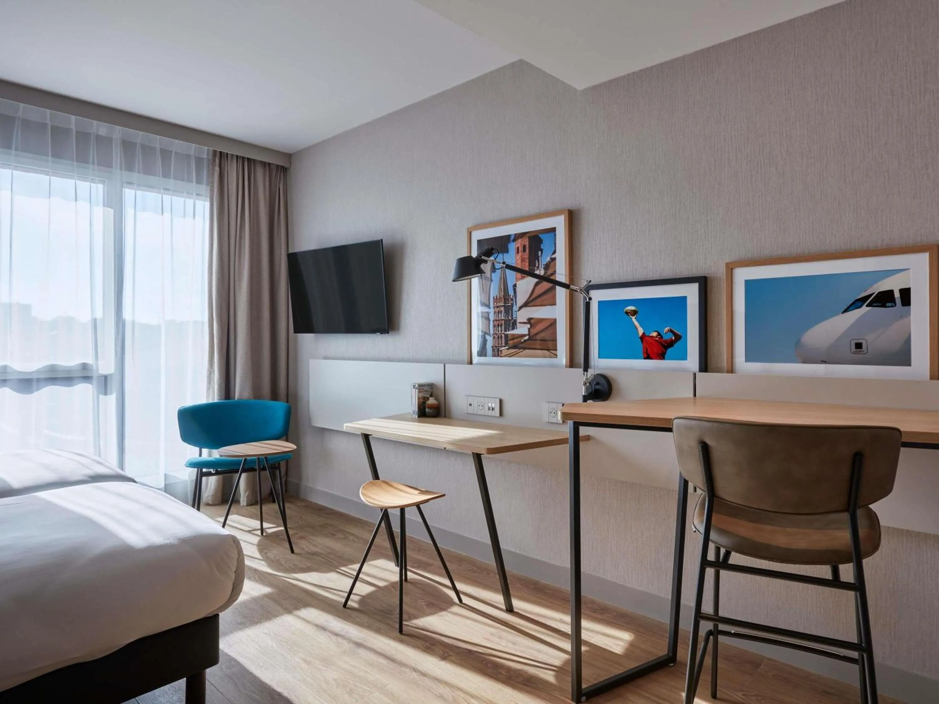 Bedroom in Aparthotel Adagio Original Toulouse Centre La Grave