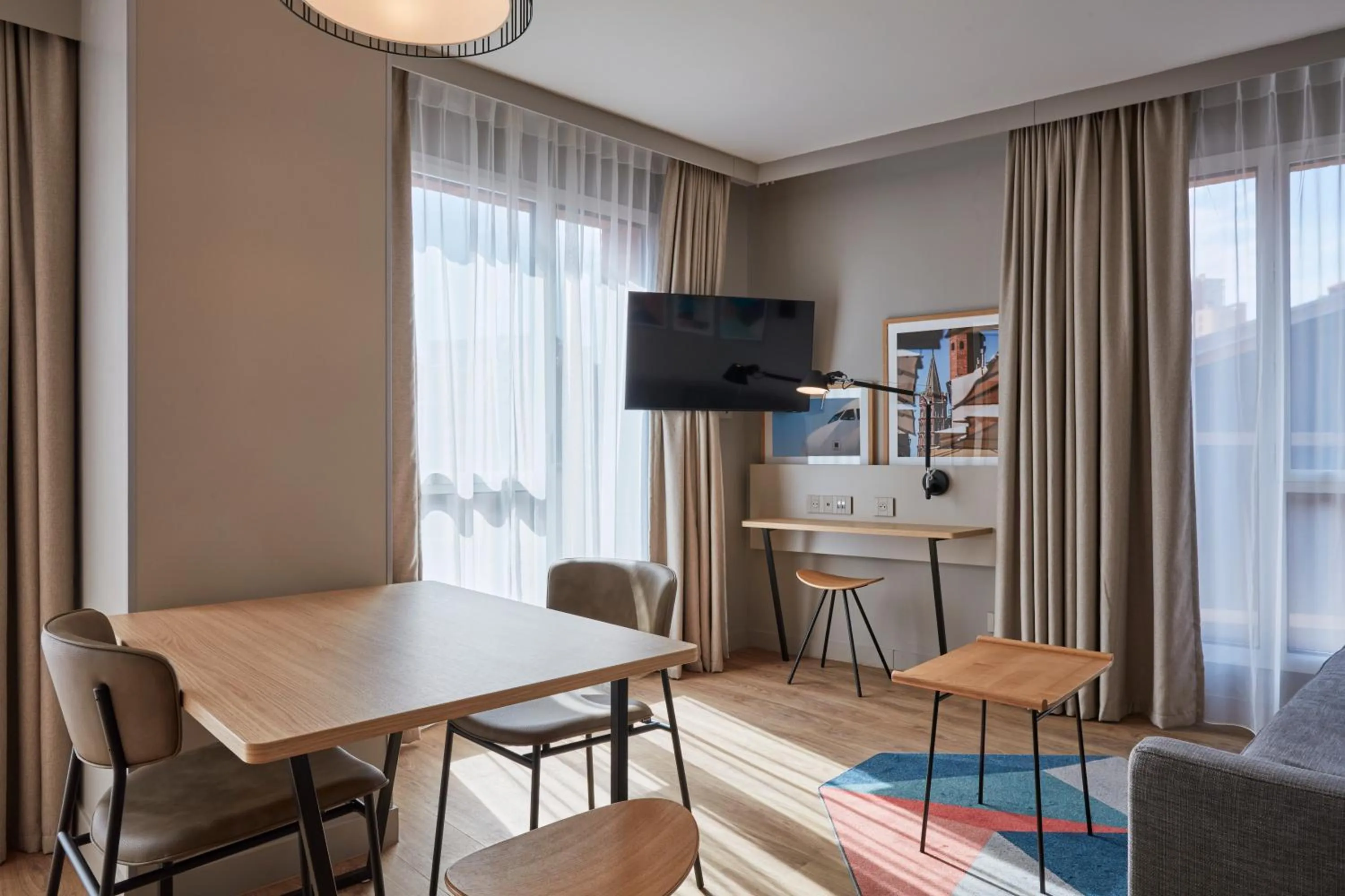 Living room in Aparthotel Adagio Original Toulouse Centre La Grave