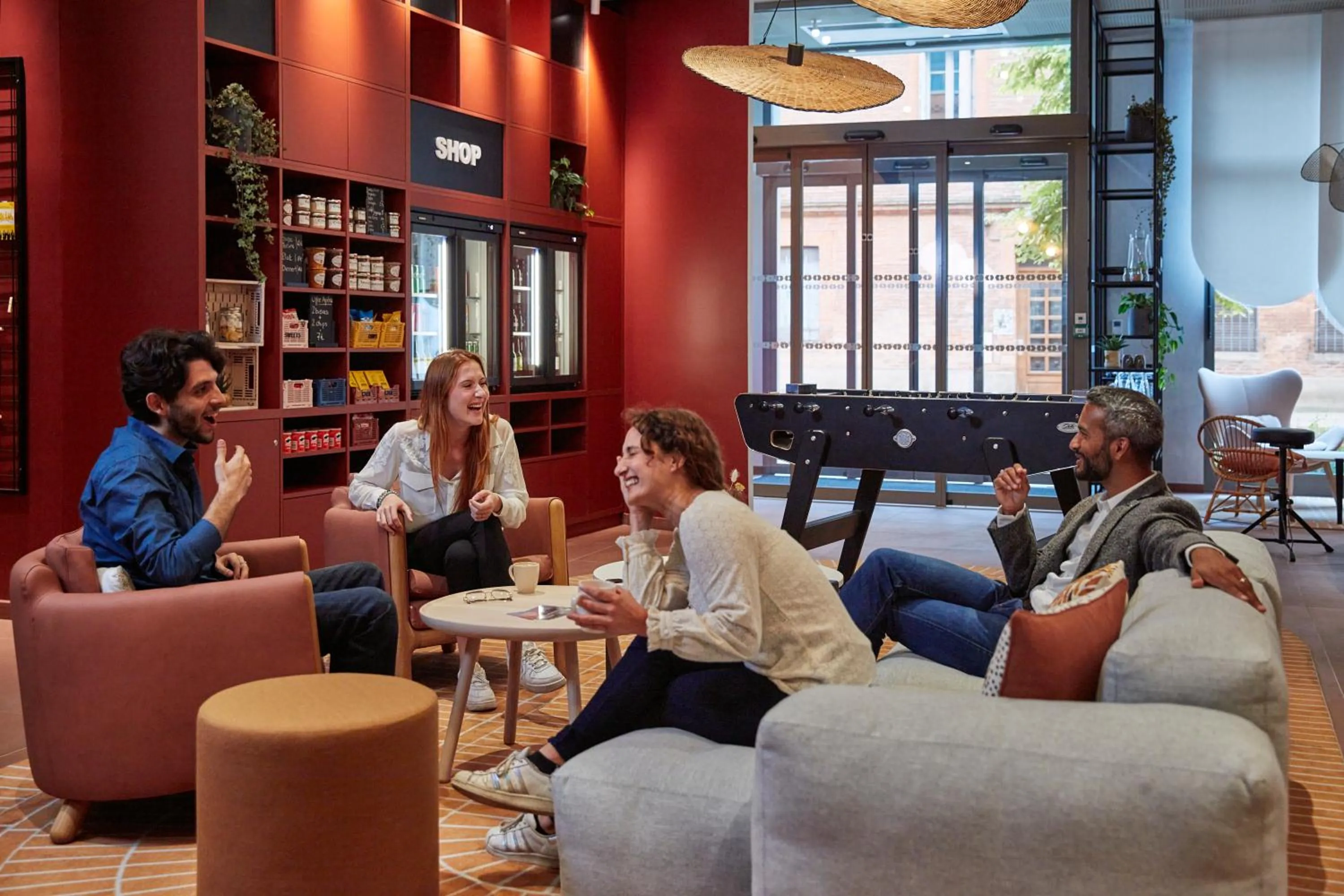 People in Aparthotel Adagio Original Toulouse Centre La Grave