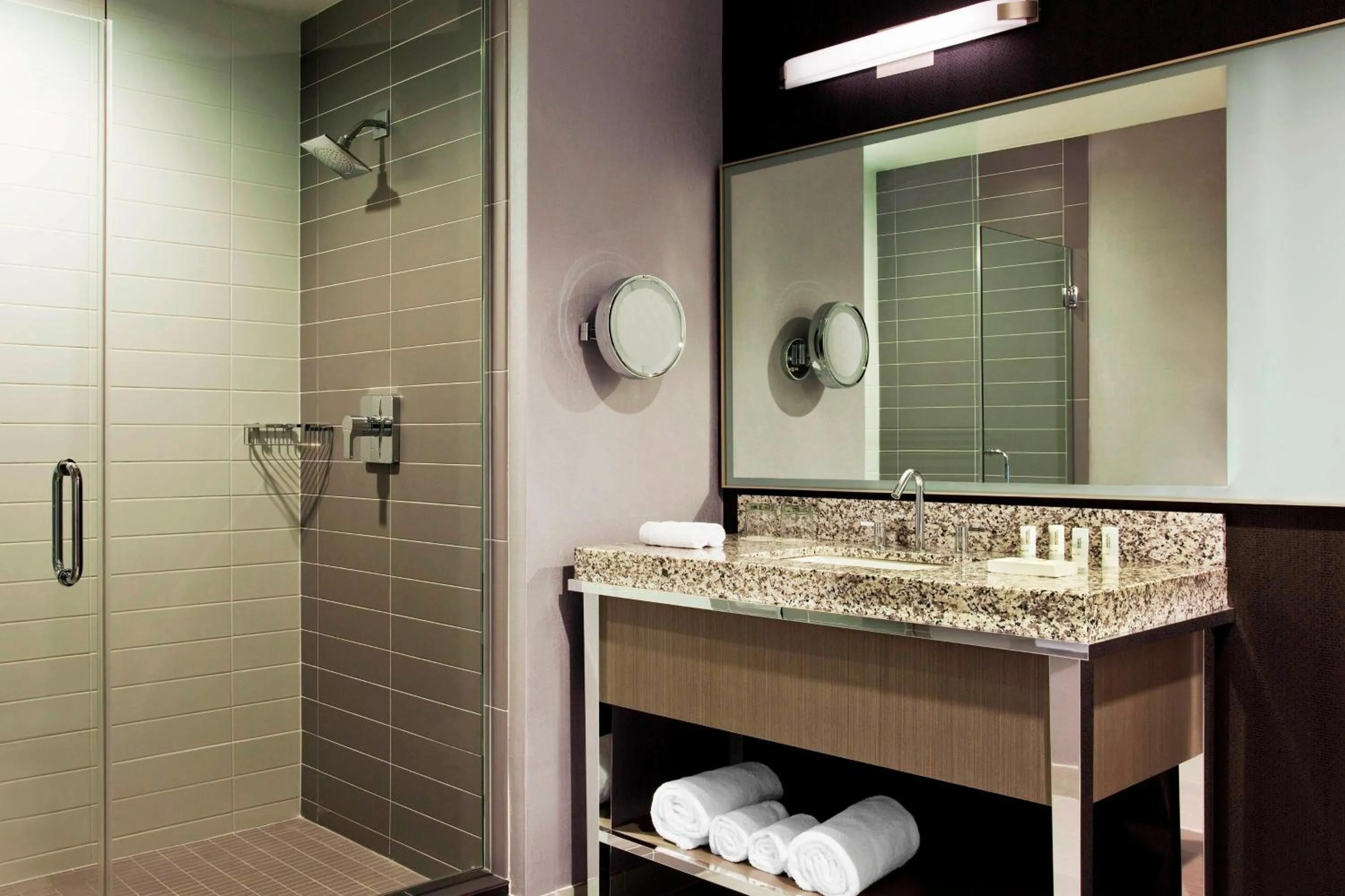 Bathroom in Le Meridien Tampa, The Courthouse