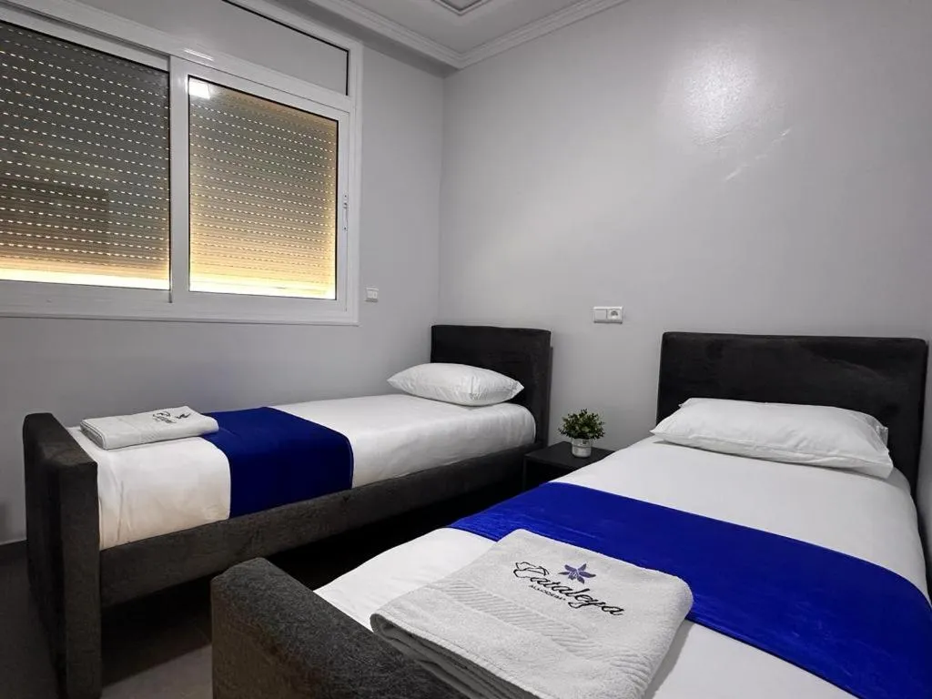 Bed in Hotel Cataleya Al-Hoceima