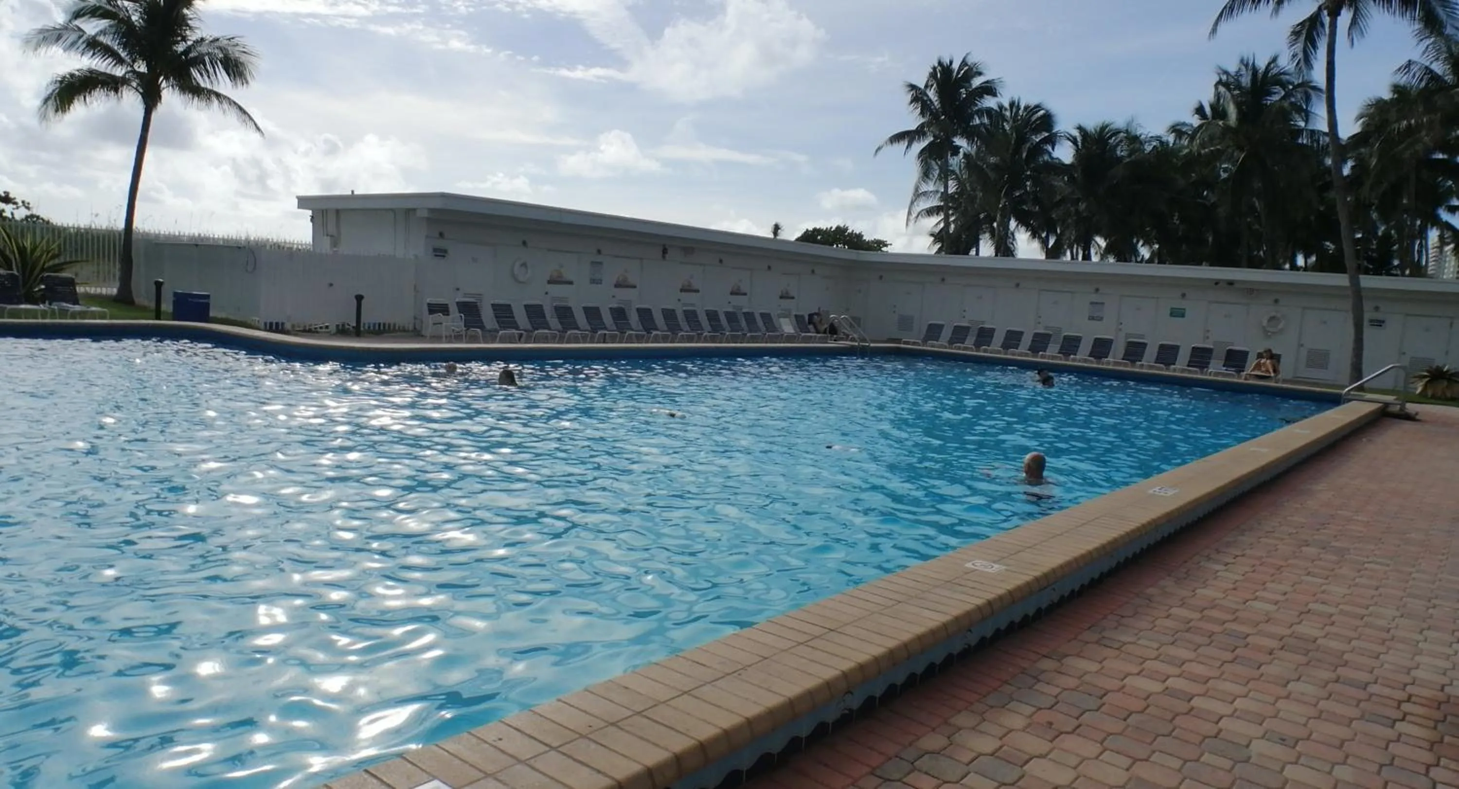 Swimming pool in Beach Front Studio Miami Beach