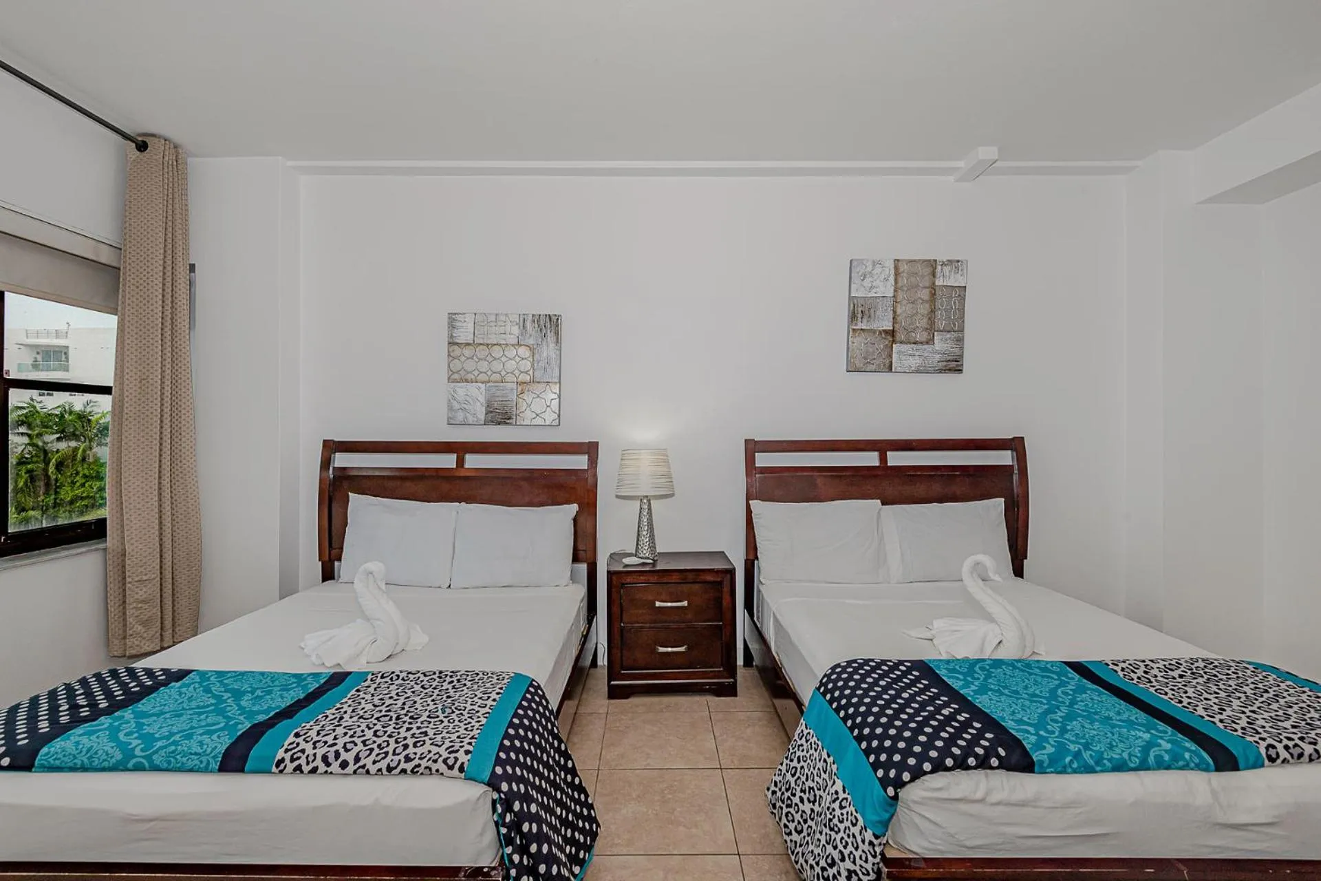 Bed in Beach Front Studio Miami Beach