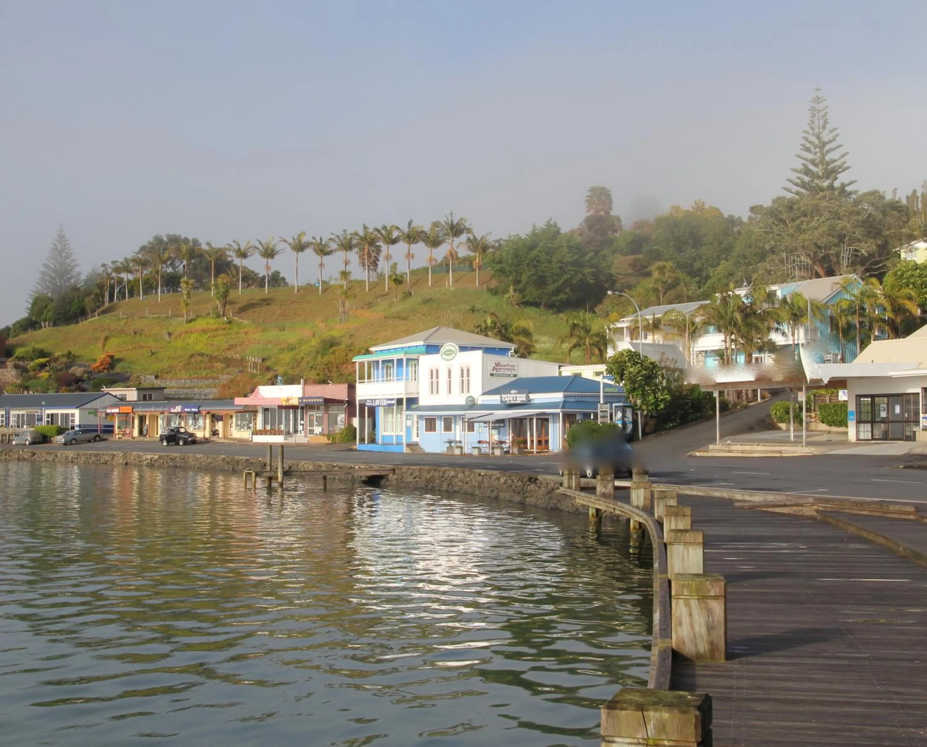 Facade/entrance in Mangonui Waterfront Apartments
