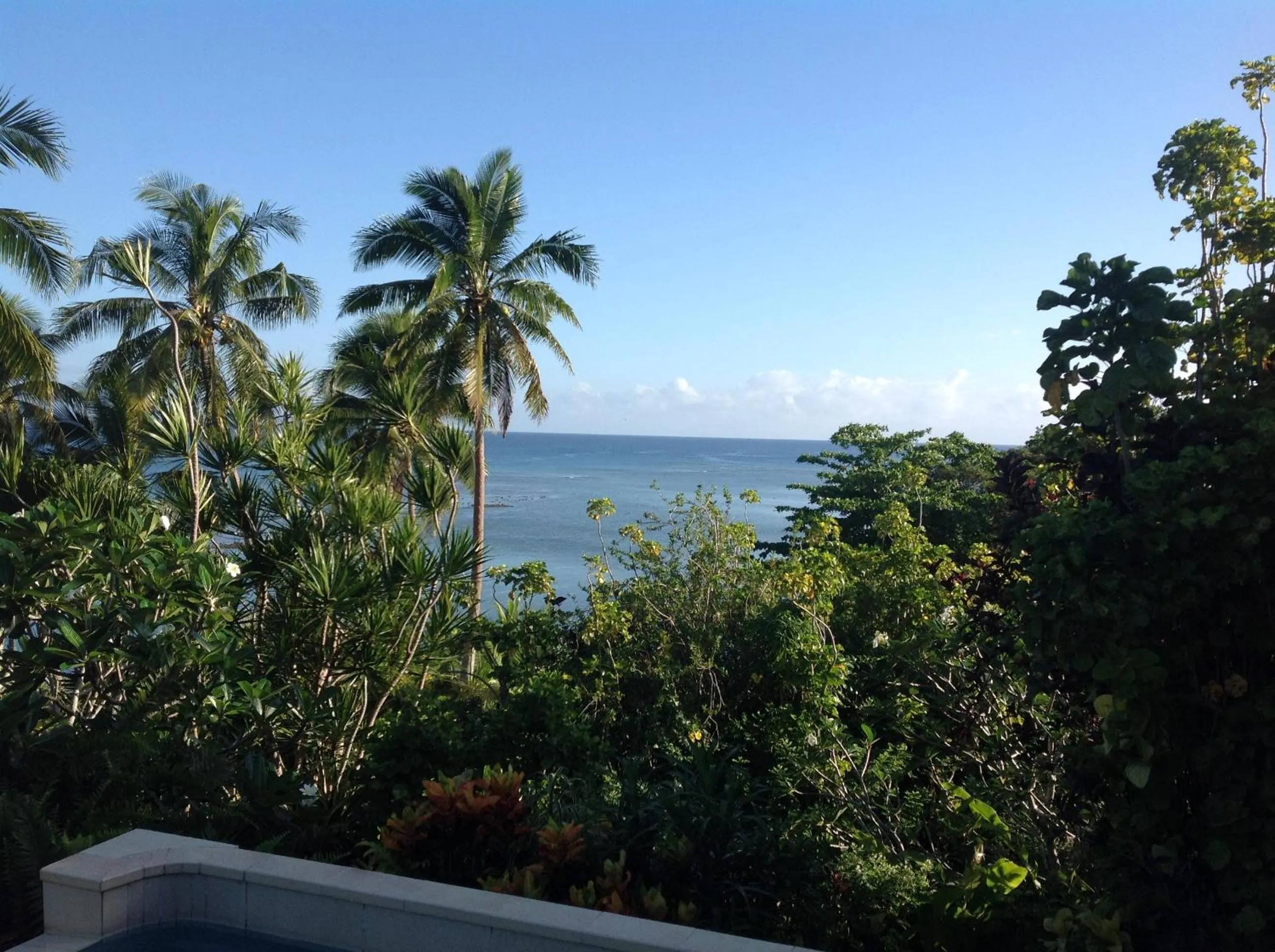Sea view in Taveuni Palms Resort