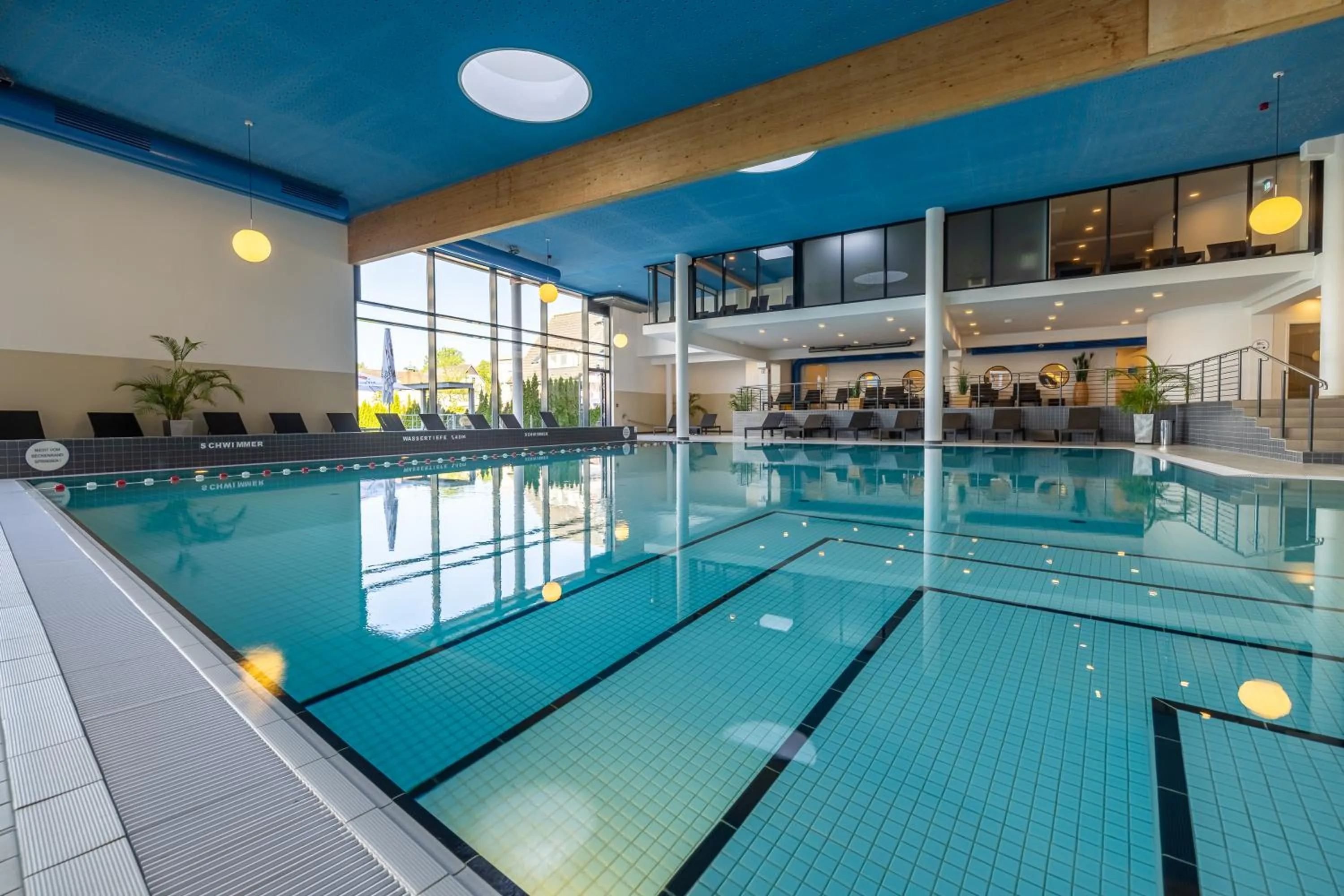 Swimming pool in Carat Apartments Grömitz