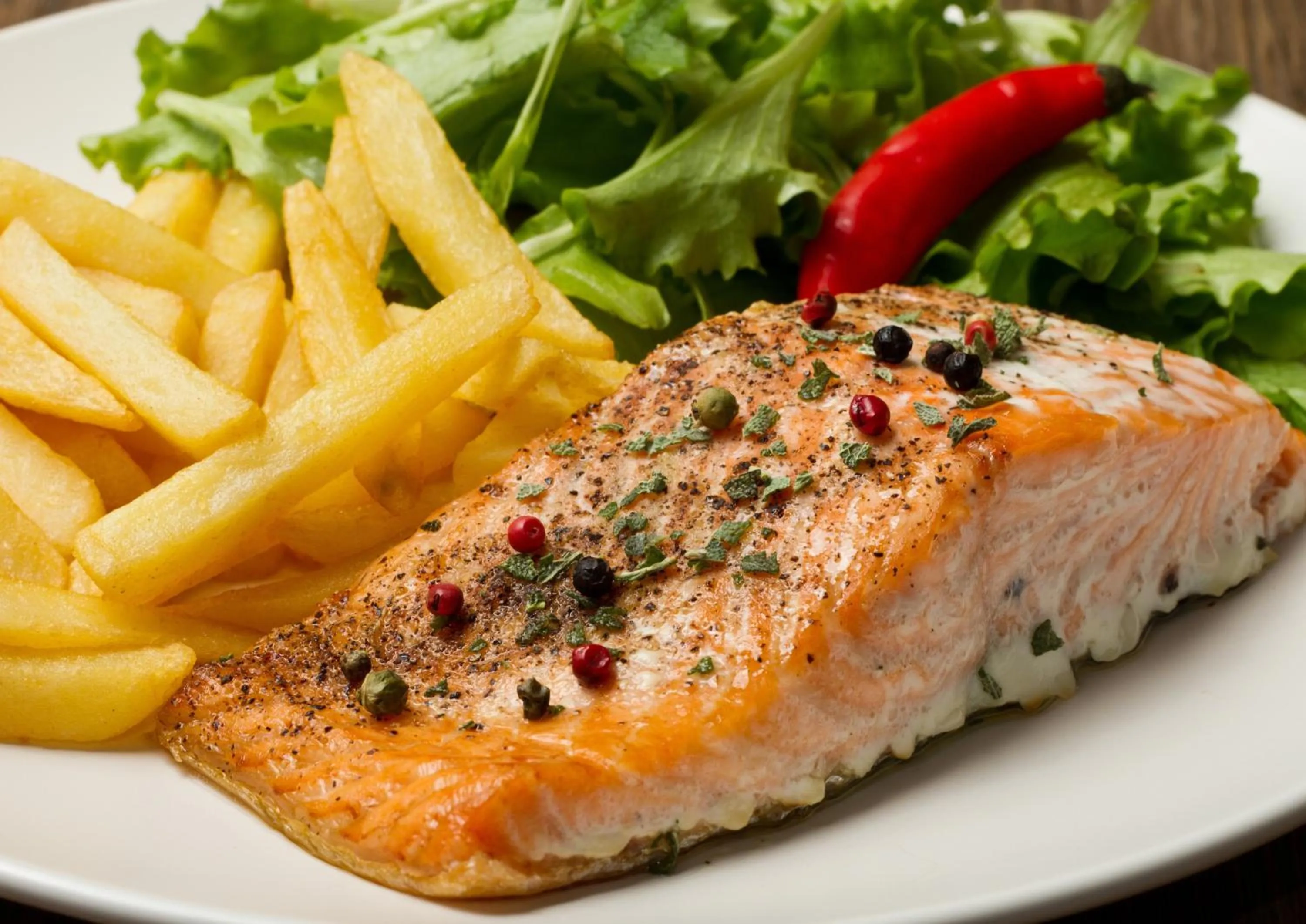 Dinner in Carat Apartments Grömitz