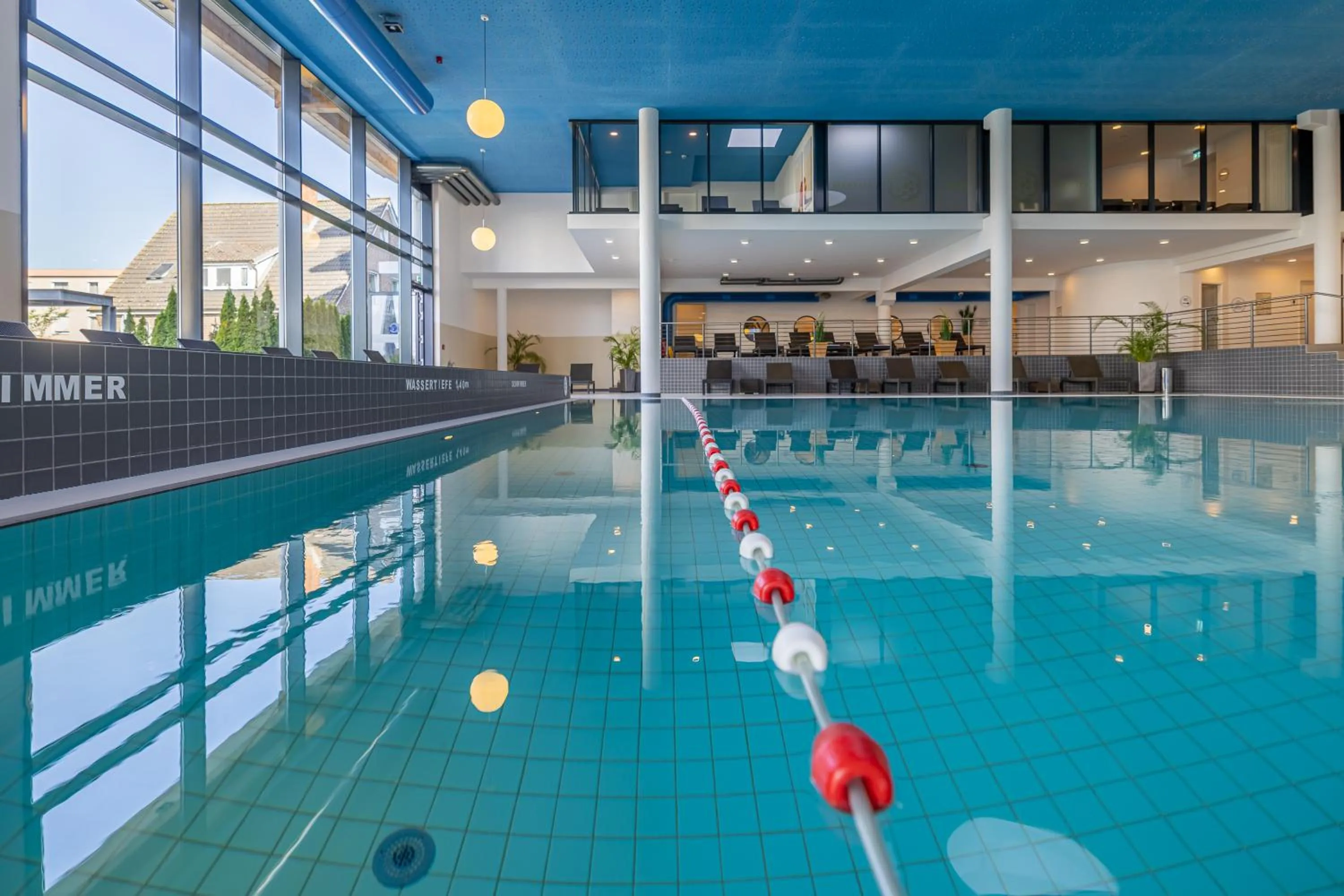 Swimming pool in Carat Apartments Grömitz