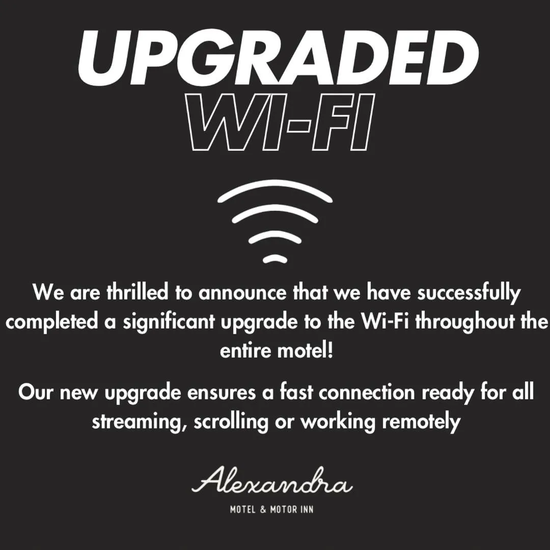 internet in Alexandra Motor Inn