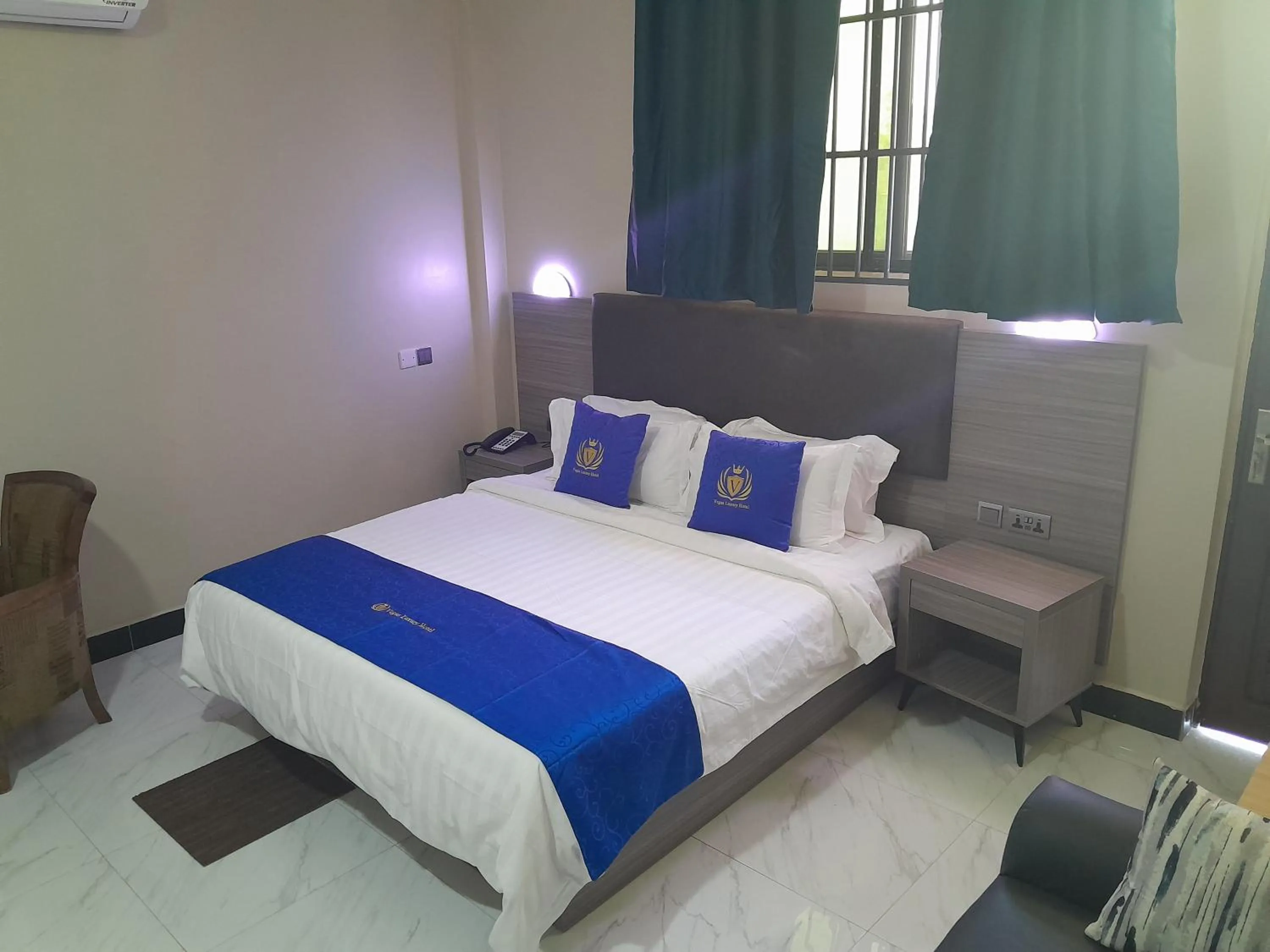 Bed in VEGAS LUXURY HOTEL