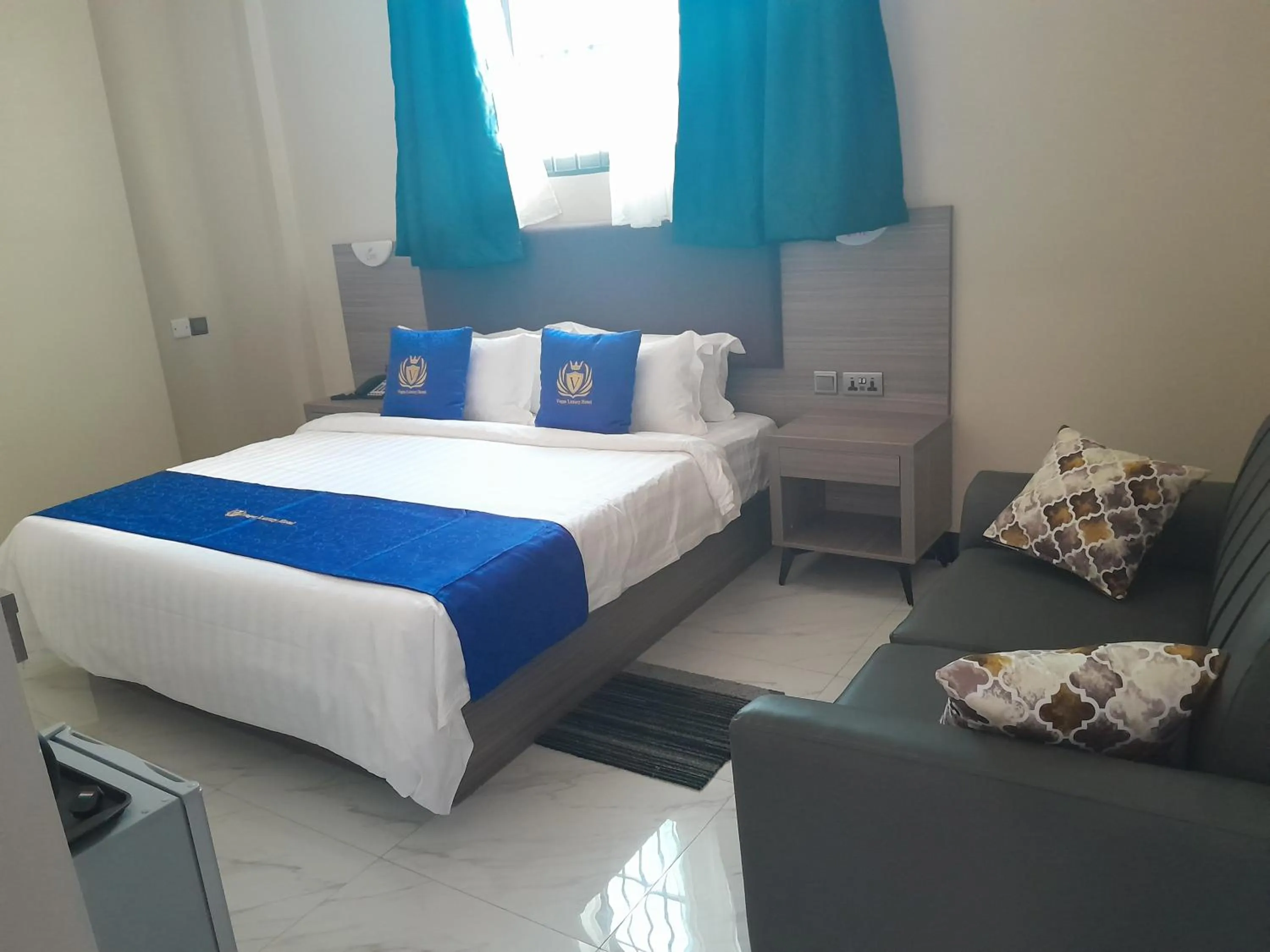 Bed in VEGAS LUXURY HOTEL