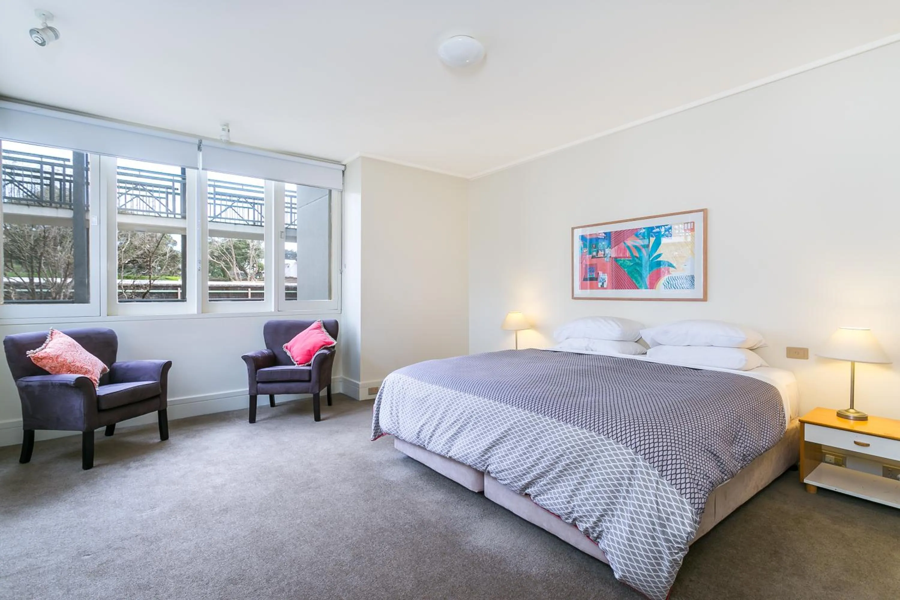 Bed in Portsea Village Resort