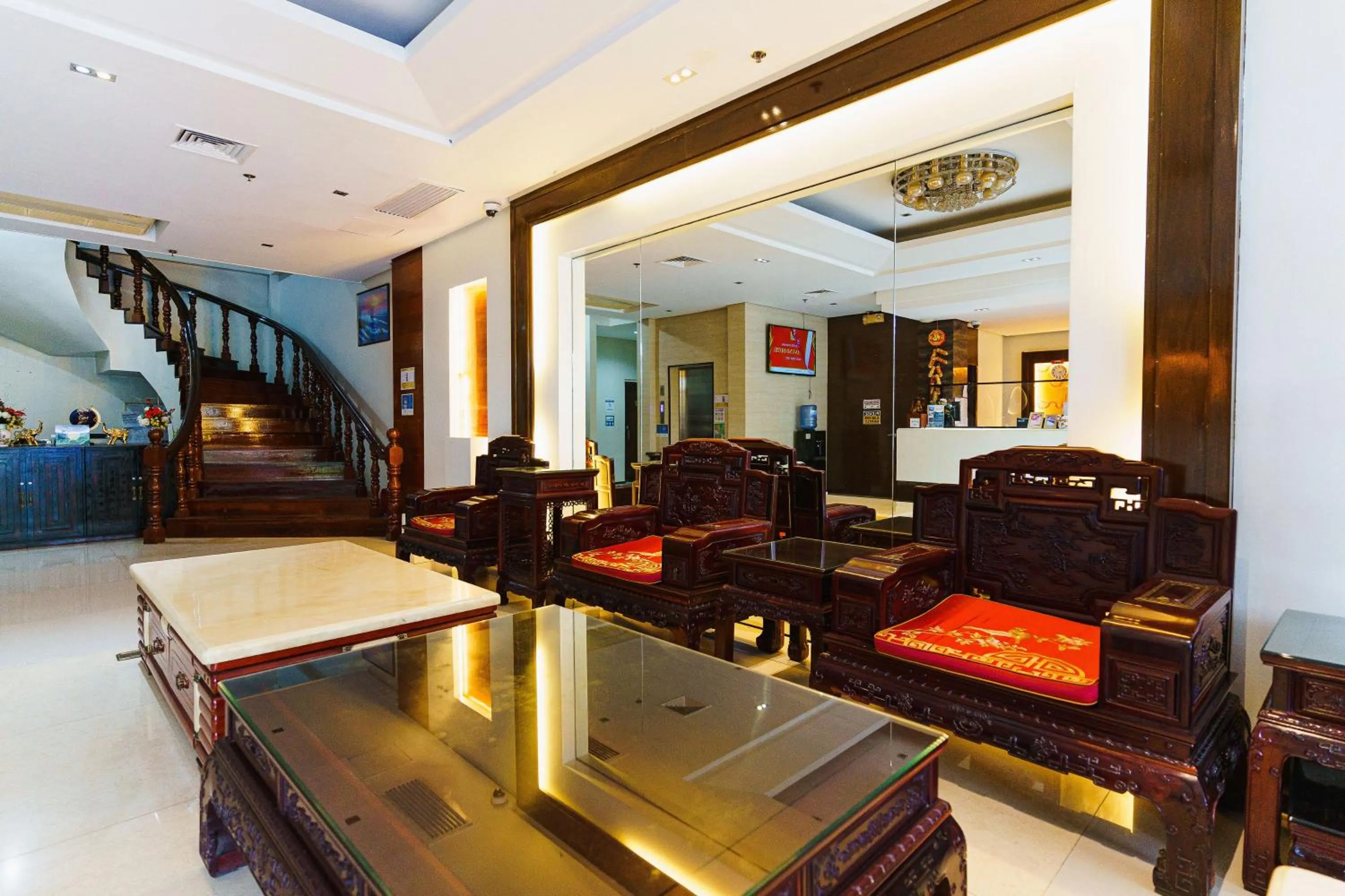 Lobby or reception in Palawan Uno Hotel