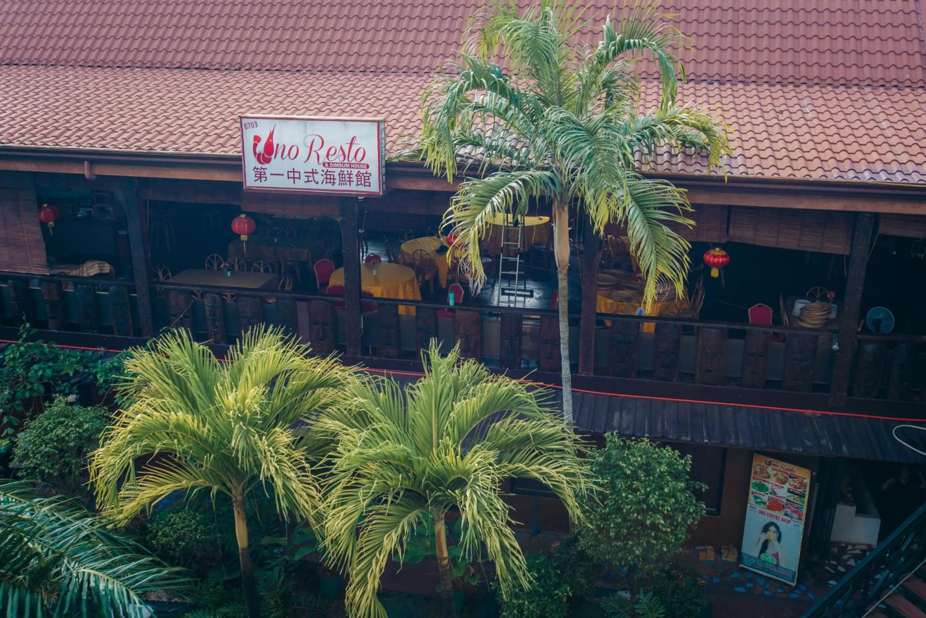 Restaurant/places to eat in Palawan Uno Hotel