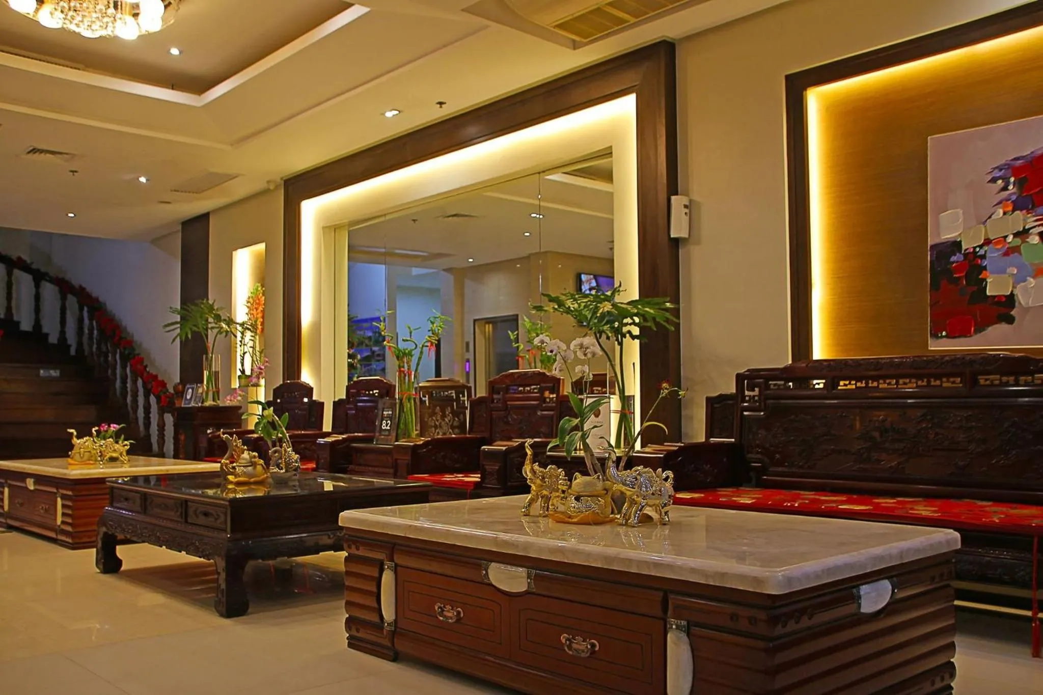 Lobby or reception in Palawan Uno Hotel