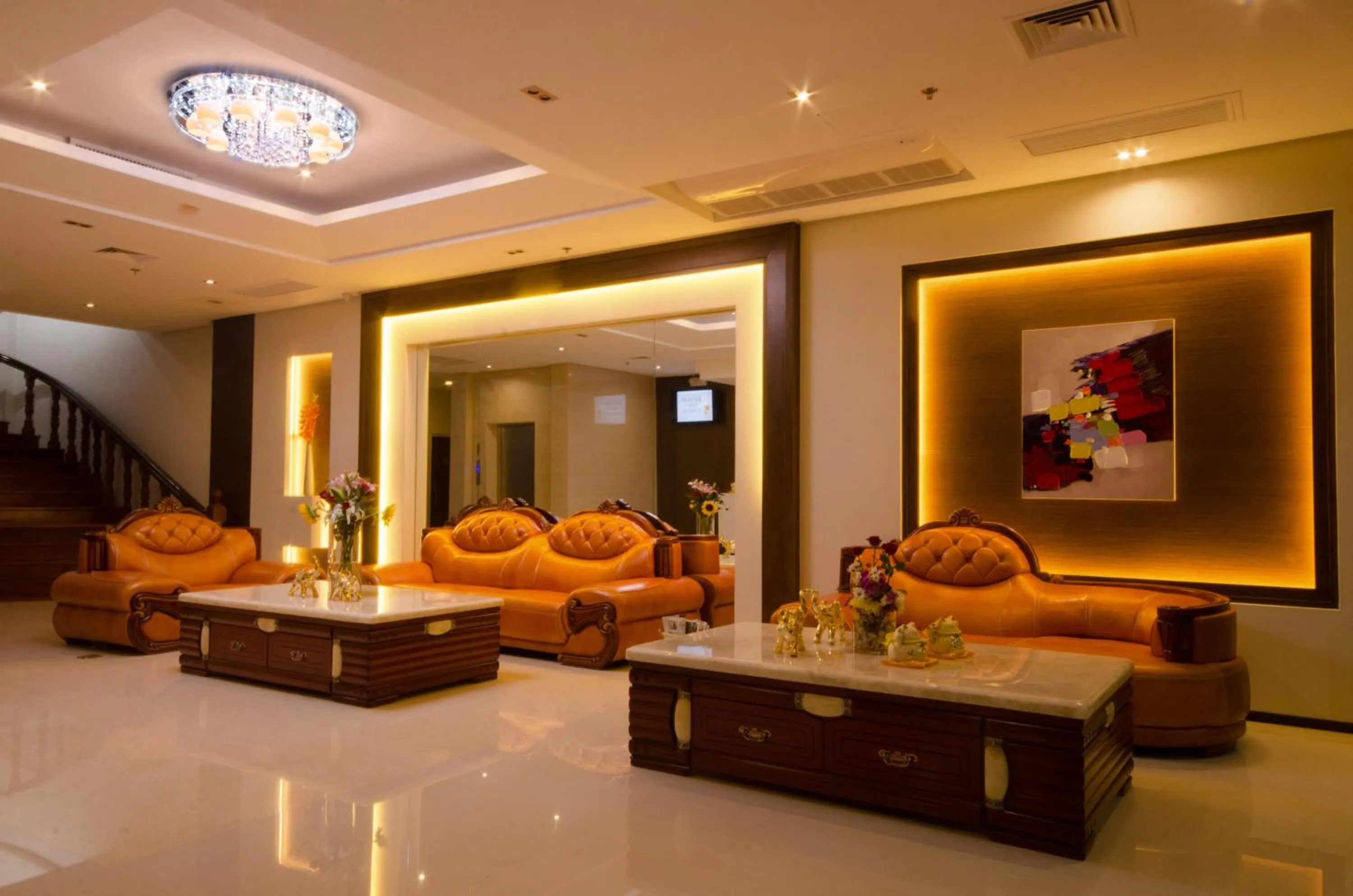 Lobby or reception in Palawan Uno Hotel