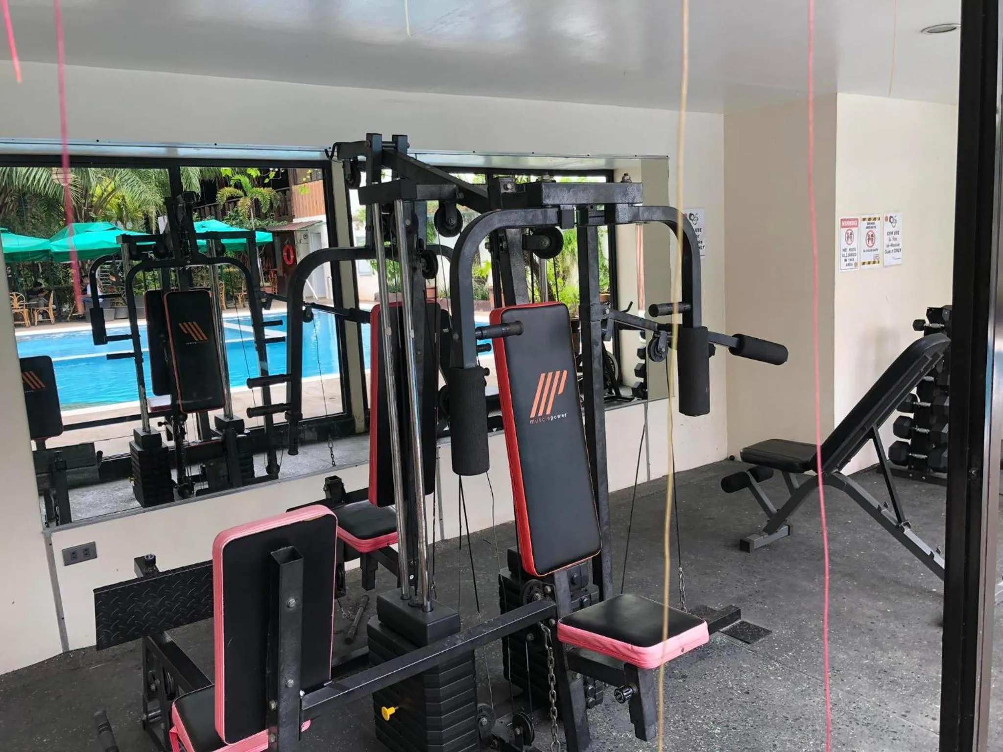 Fitness centre/facilities in Palawan Uno Hotel