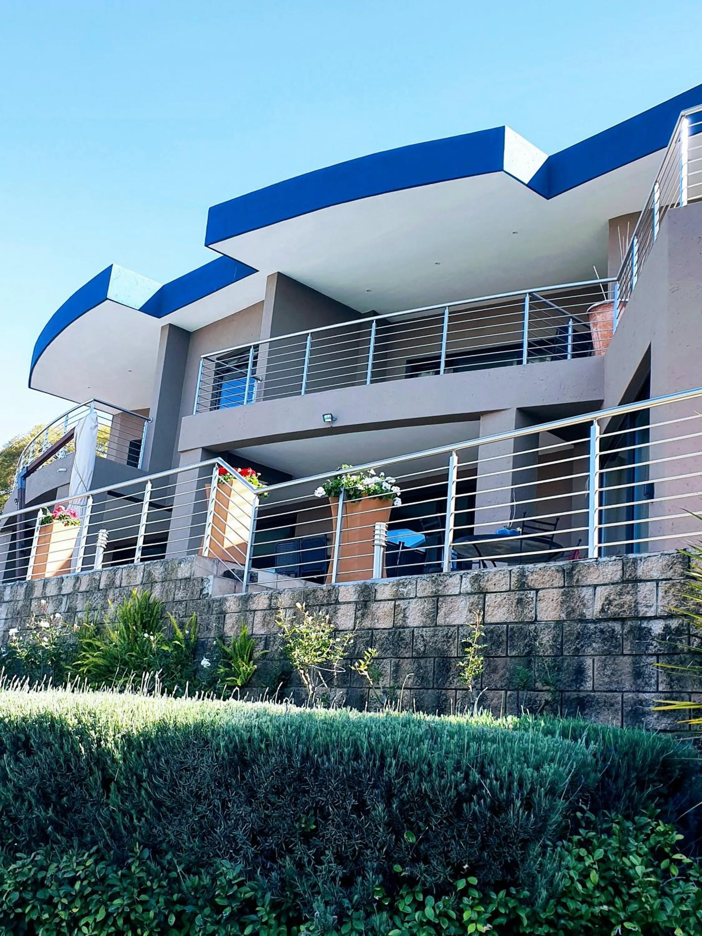 Property building in Over The Moon Guesthouse