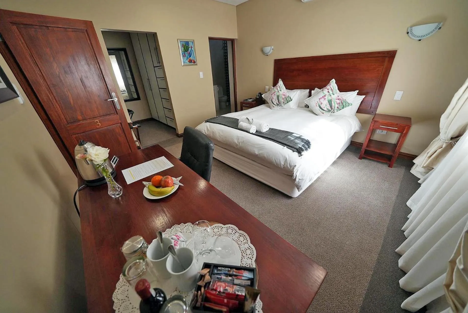 Coffee/tea facilities, Bed in Over The Moon Guesthouse