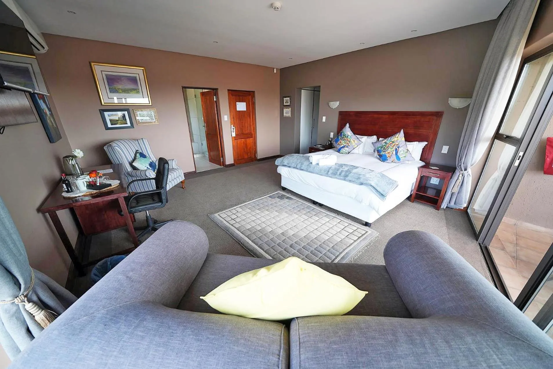 Bathroom, Bed in Over The Moon Guesthouse