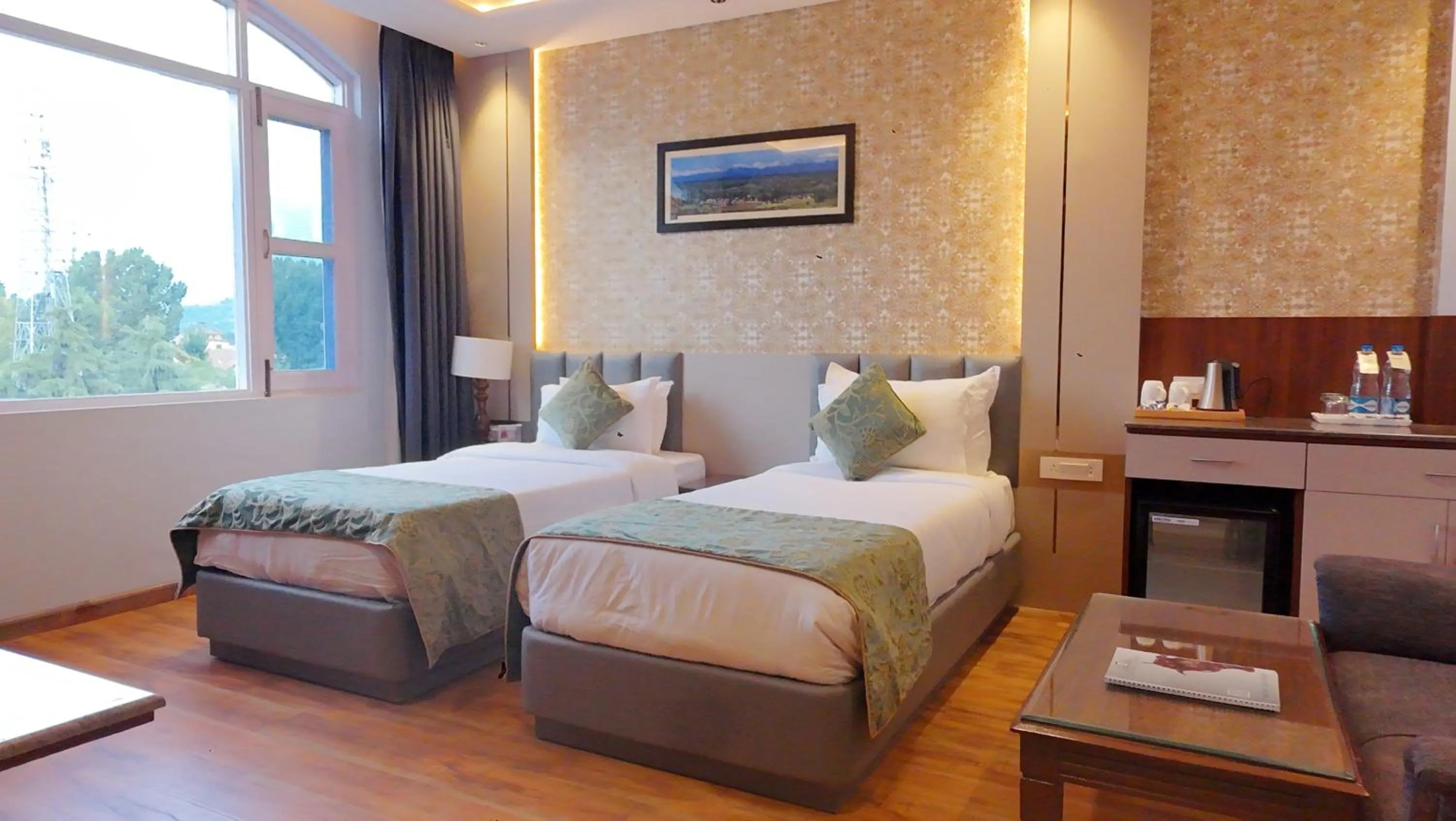 Bed in The Grand Mamta